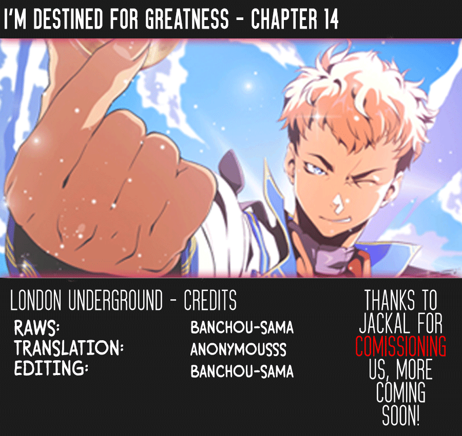 I'm Destined For Greatness! chapter 14 page 1