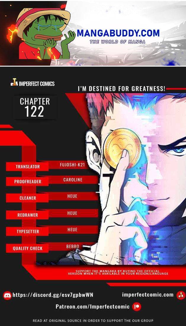 I’m Destined to Greatness! chapter 122 page 1