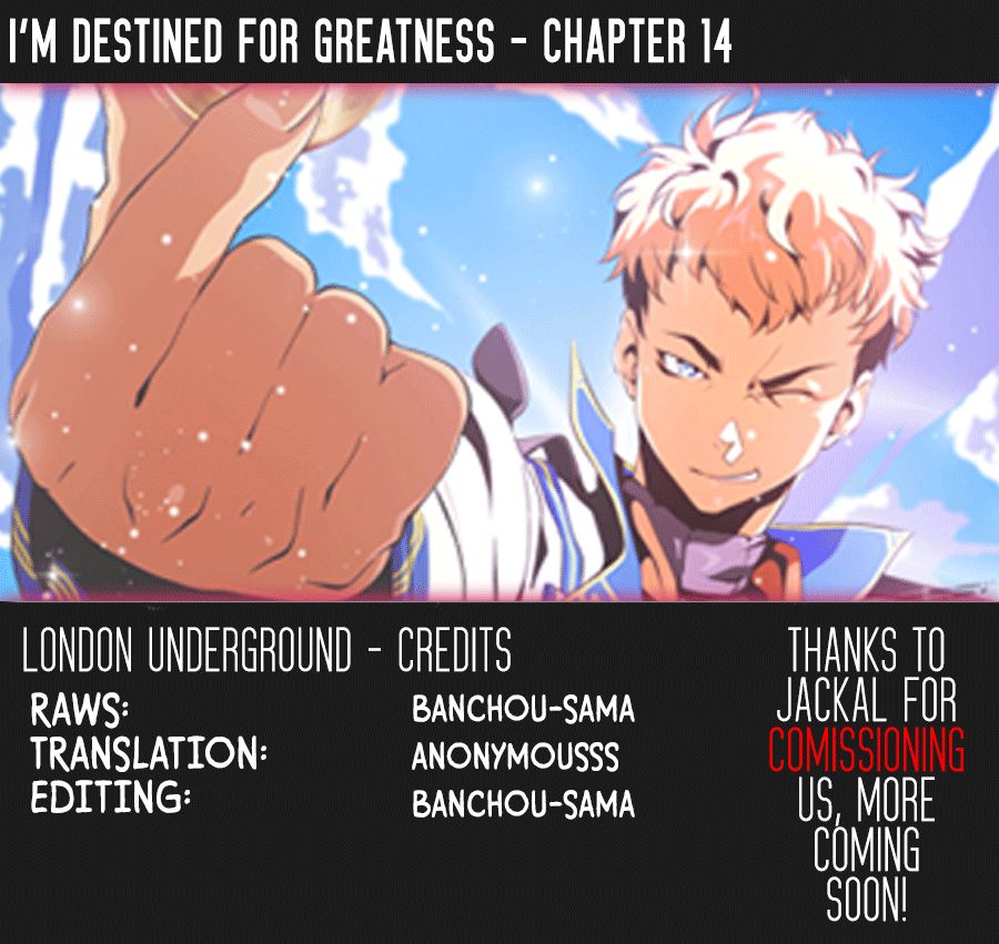 I’m Destined to Greatness! chapter 14 page 1