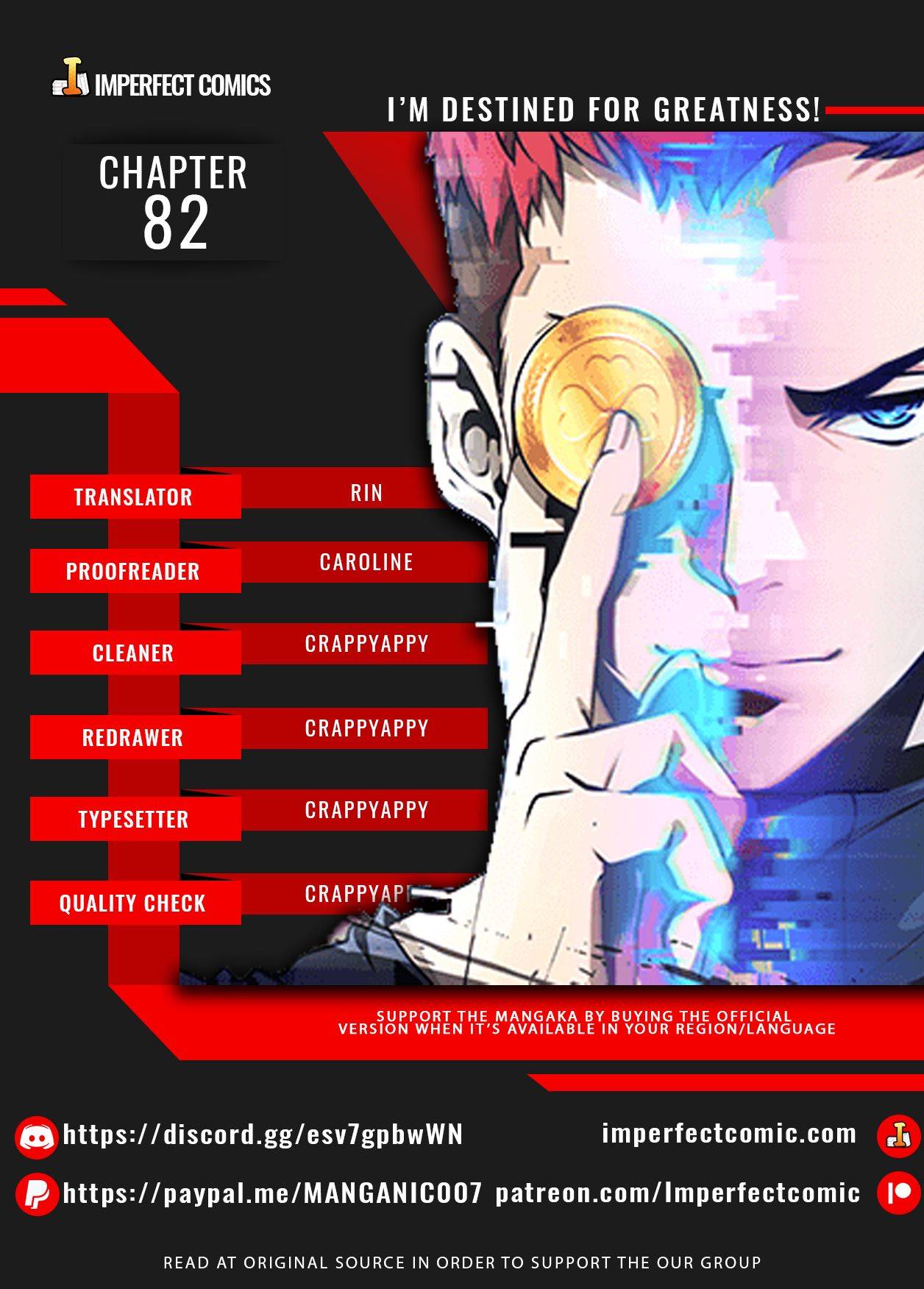 I’m Destined to Greatness! chapter 82 page 1