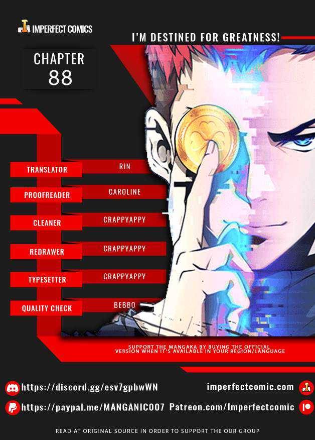 I’m Destined to Greatness! chapter 88 page 1