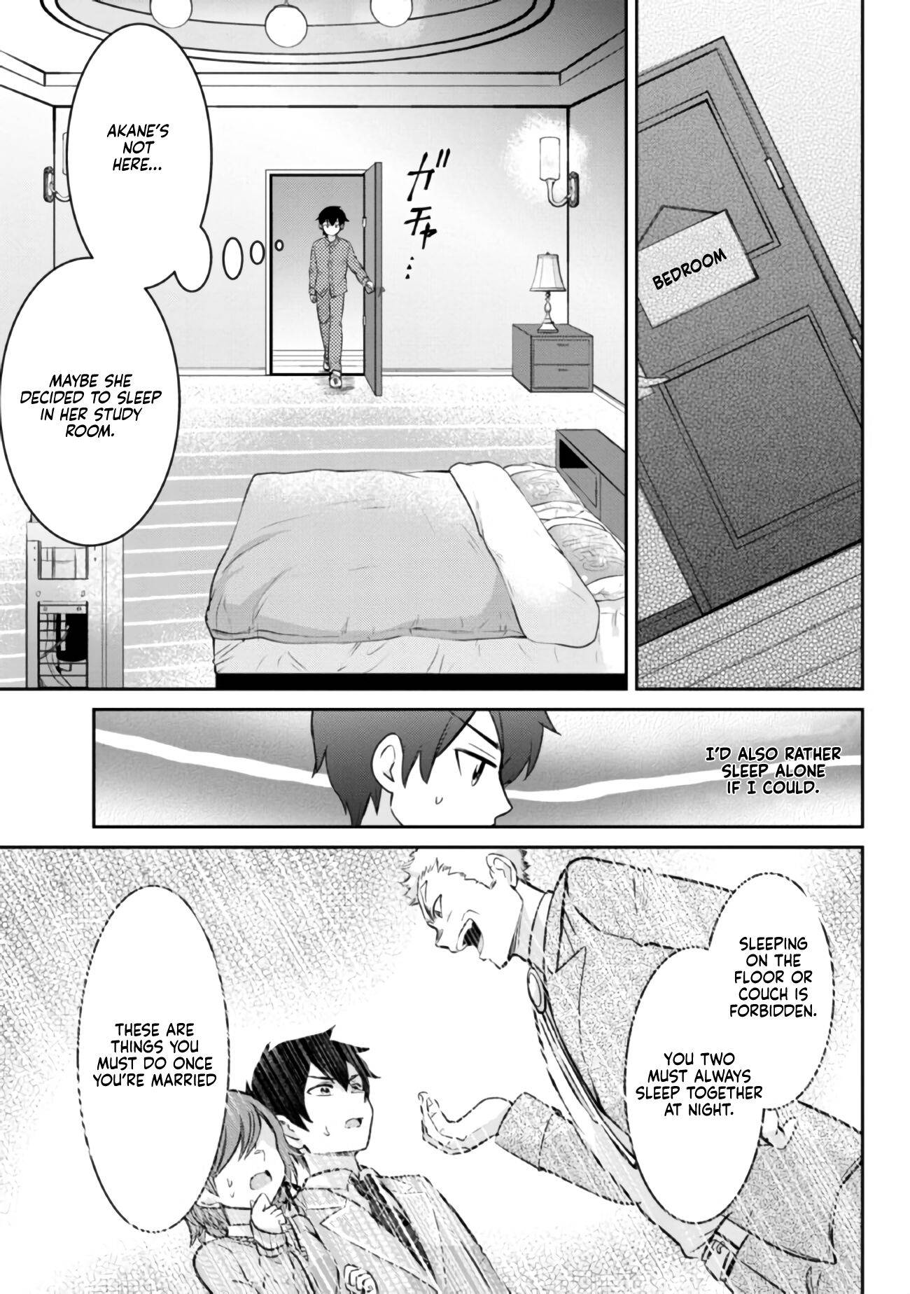 I’m getting married to a girl I hate in my class chapter 3 page 11