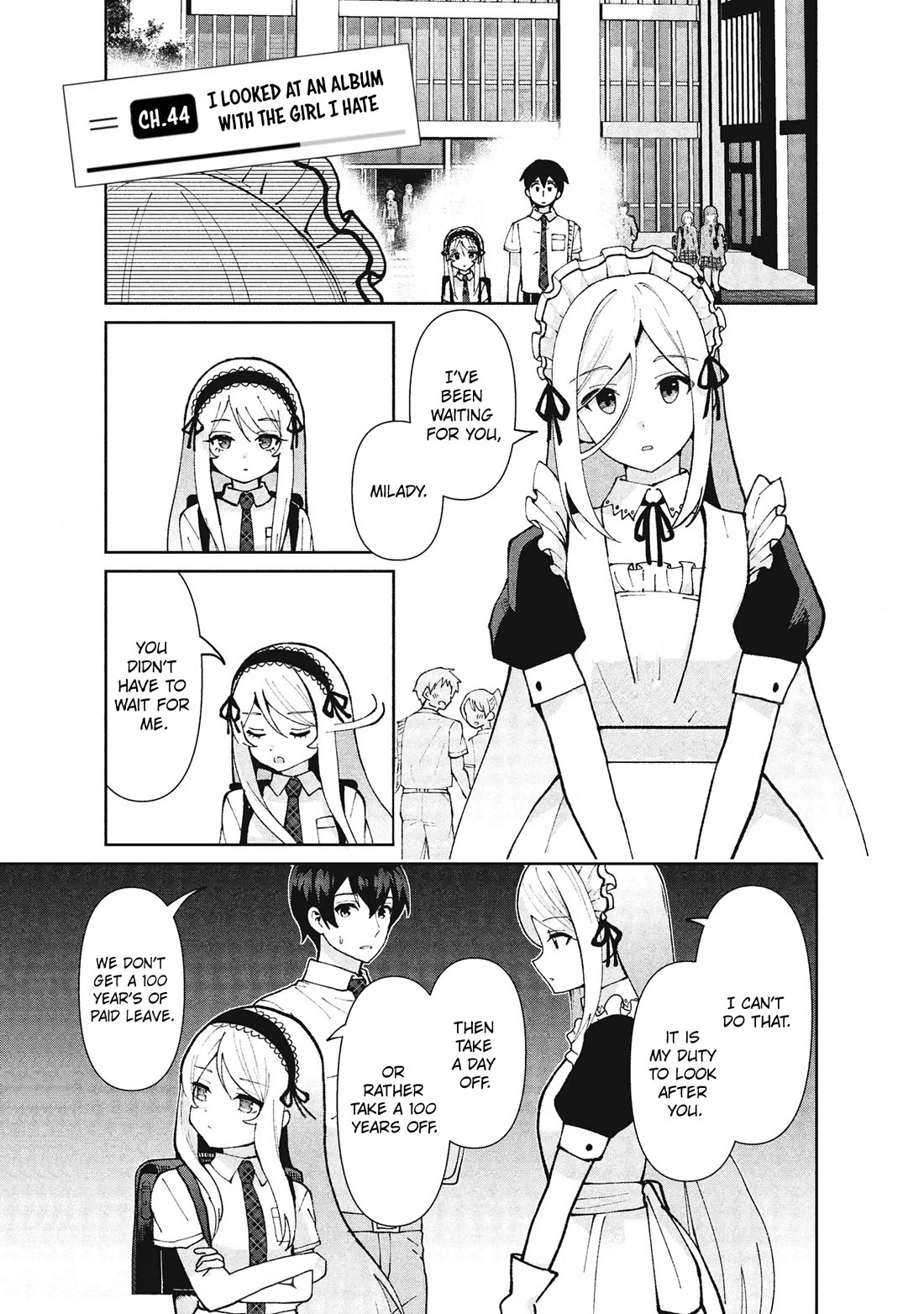 I’m getting married to a girl I hate in my class chapter 44 page 2
