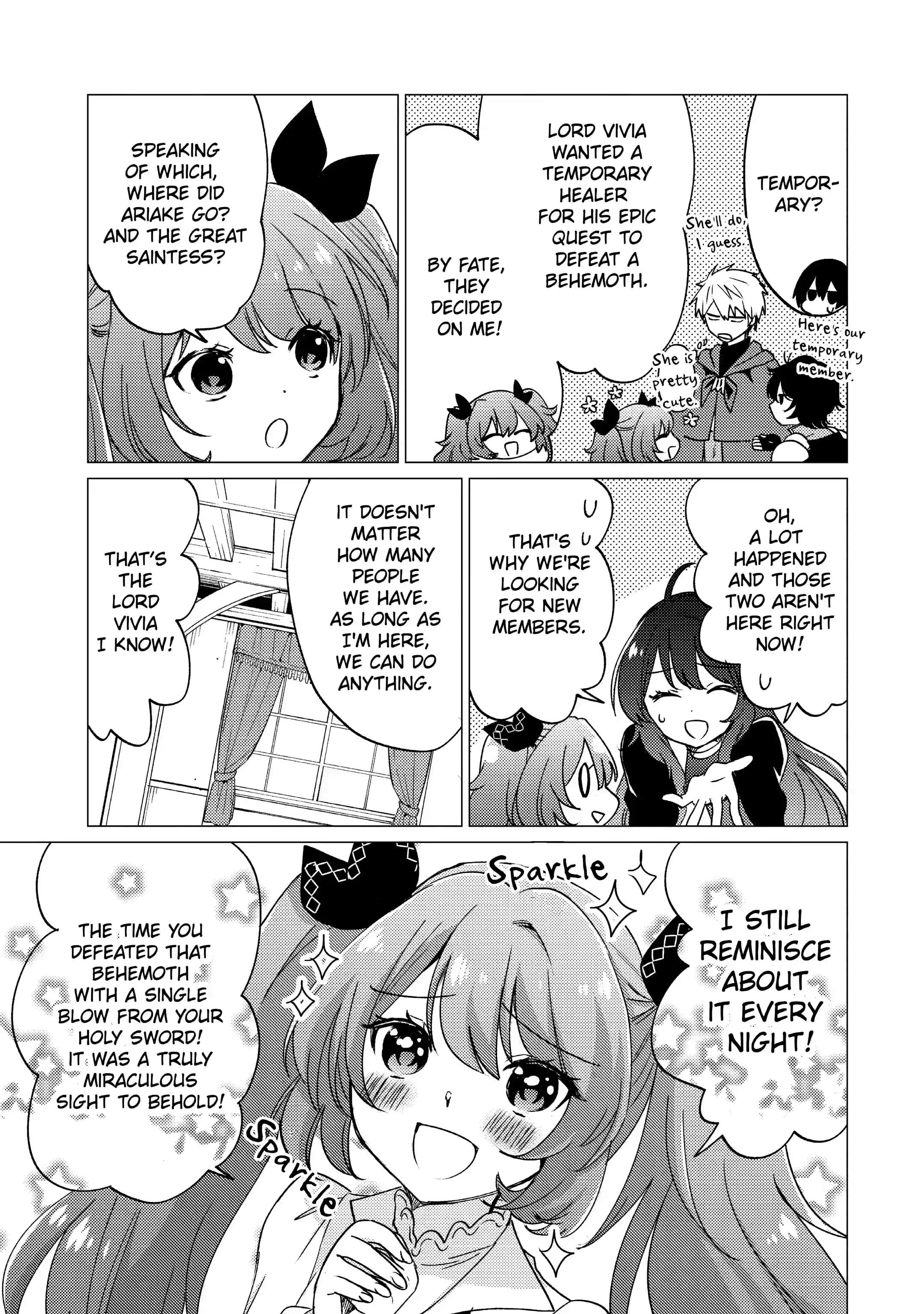 I’m Glad They Kicked Me From The Hero’s Party... But Why’re you following me, Great Saintess? chapter 16 page 15