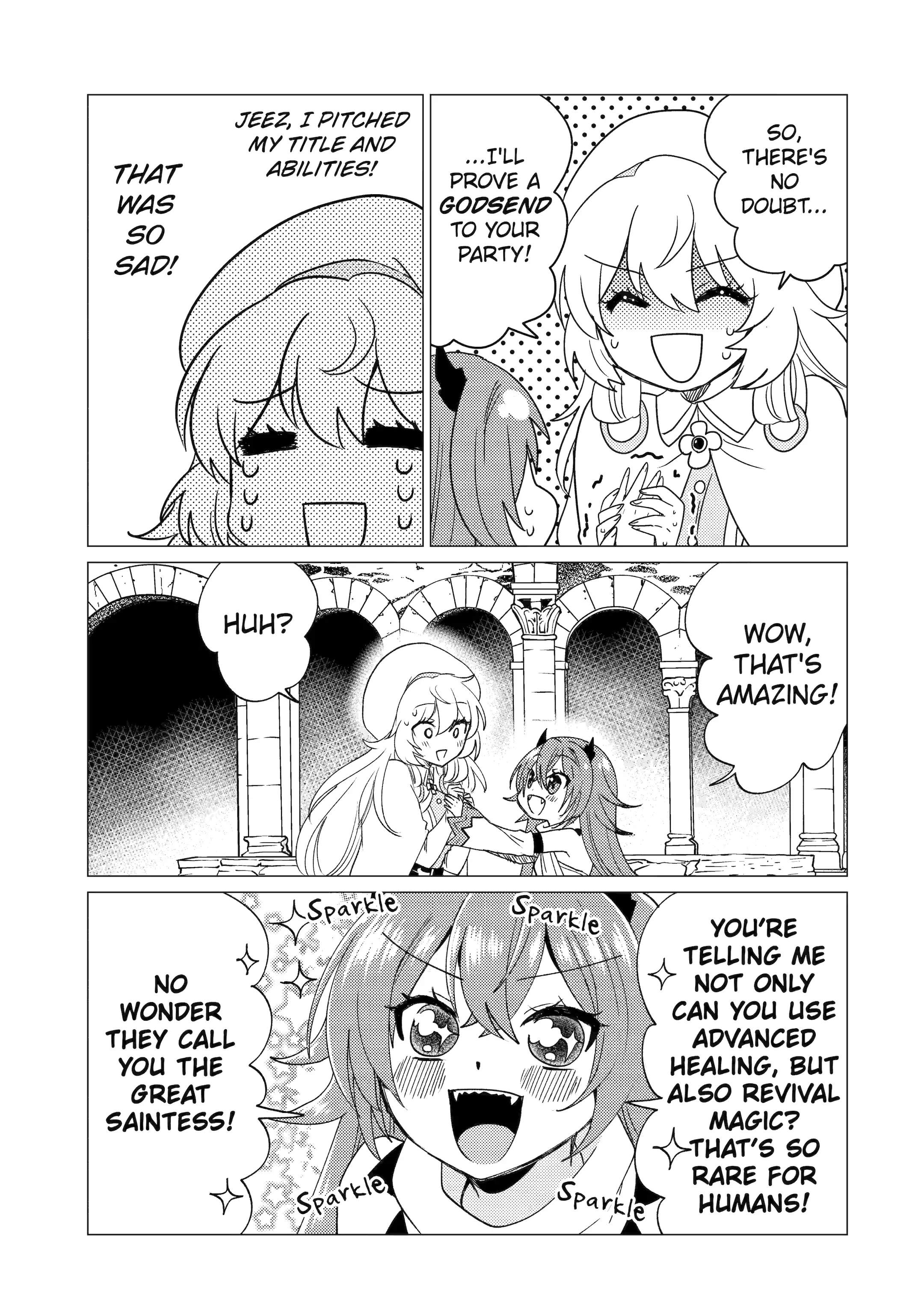 I’m Glad They Kicked Me From The Hero’s Party... But Why’re you following me, Great Saintess? chapter 20.2 page 5