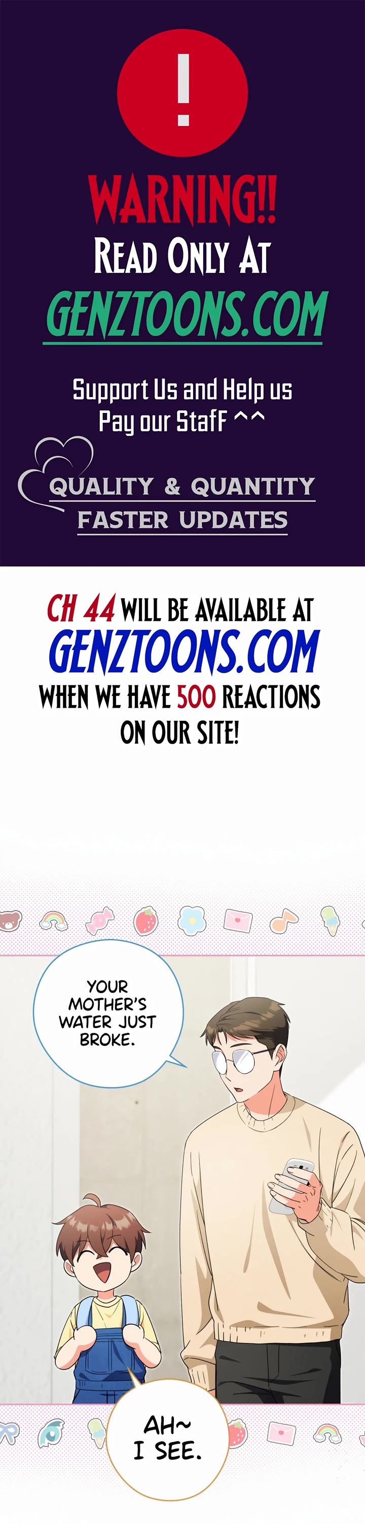 I'm Going to Be the Child Actor in This Life chapter 43 page 1