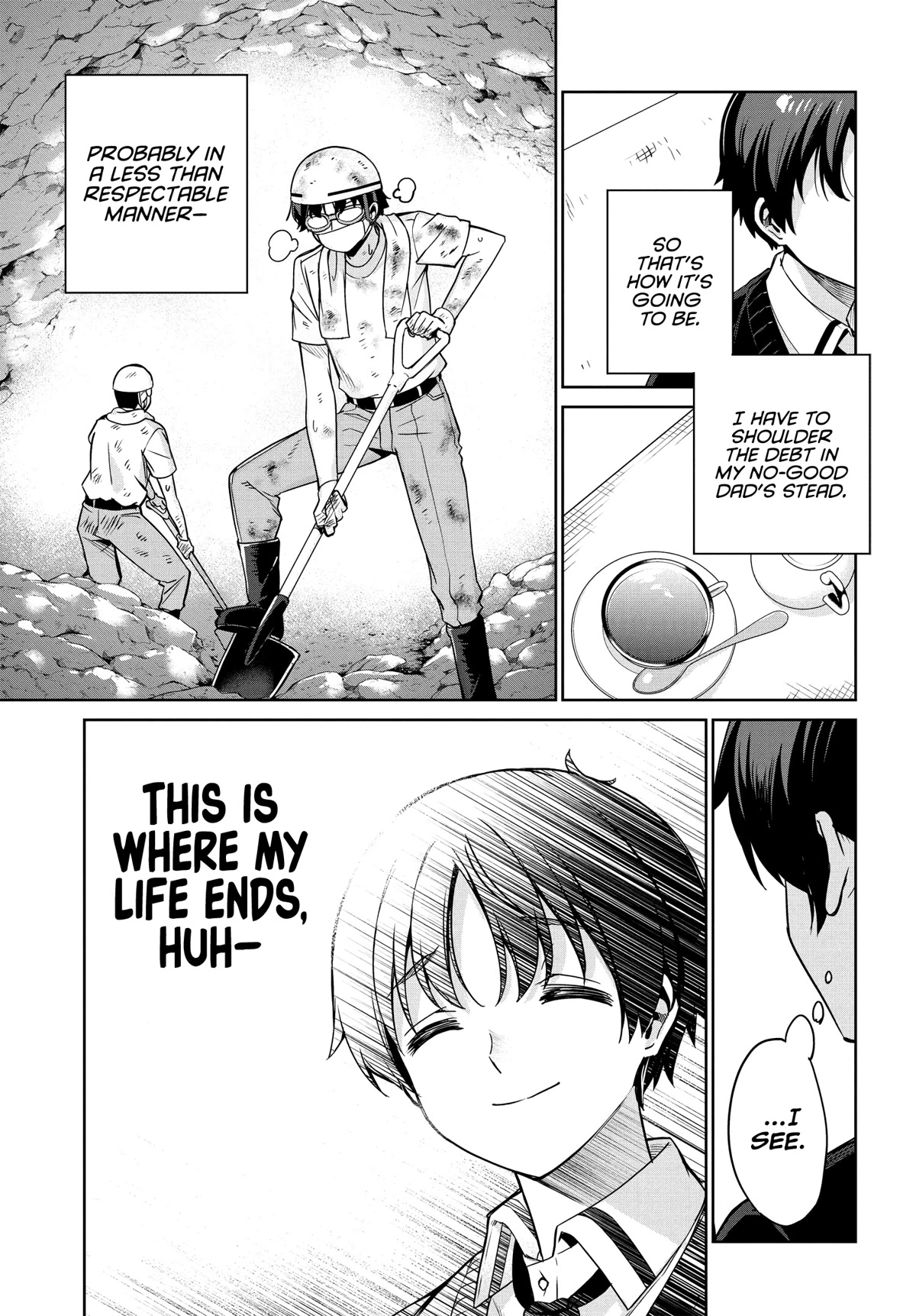 I’m Gonna Live with You Not Because My Parents Left Me Their Debt But Because I Like You chapter 1 page 10