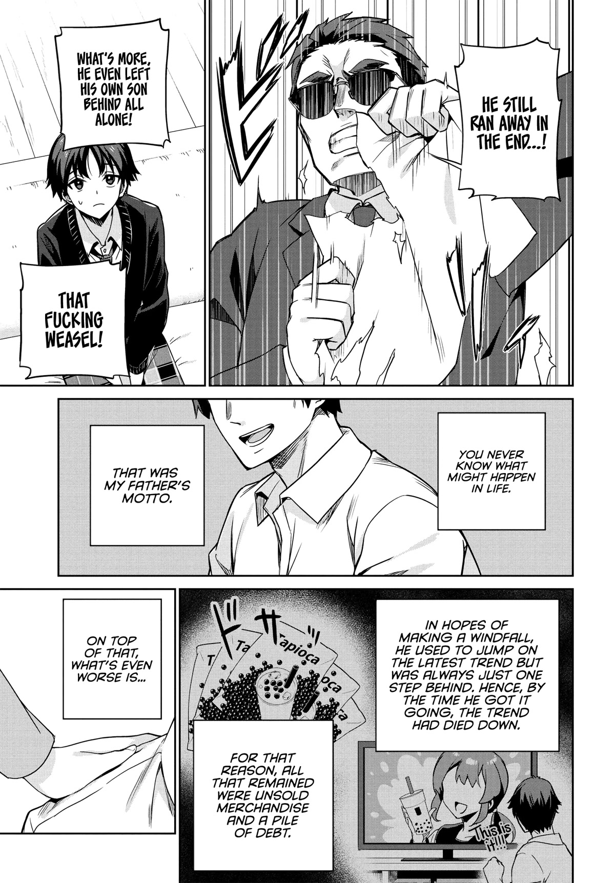 I’m Gonna Live with You Not Because My Parents Left Me Their Debt But Because I Like You chapter 1 page 4