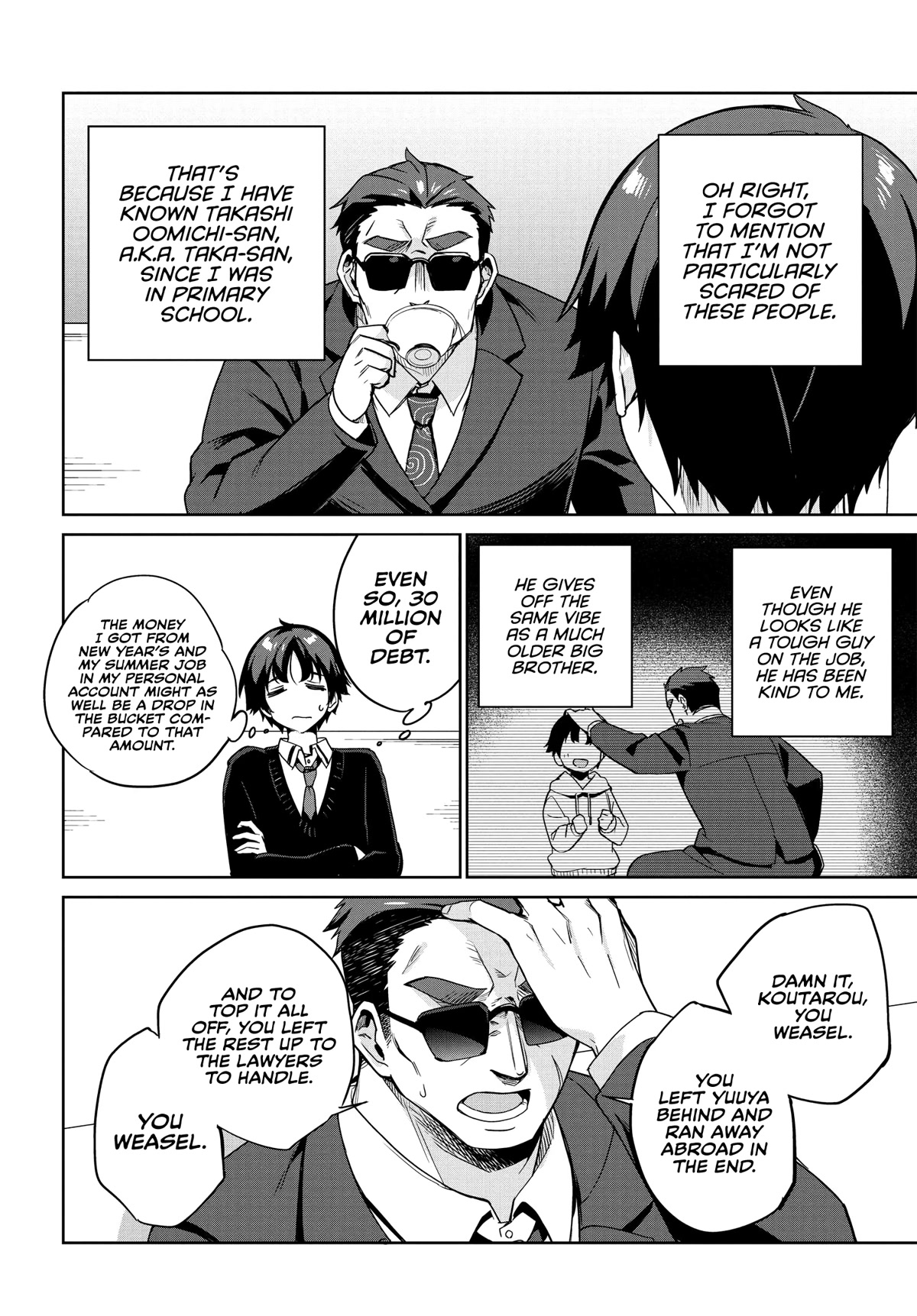 I’m Gonna Live with You Not Because My Parents Left Me Their Debt But Because I Like You chapter 1 page 7