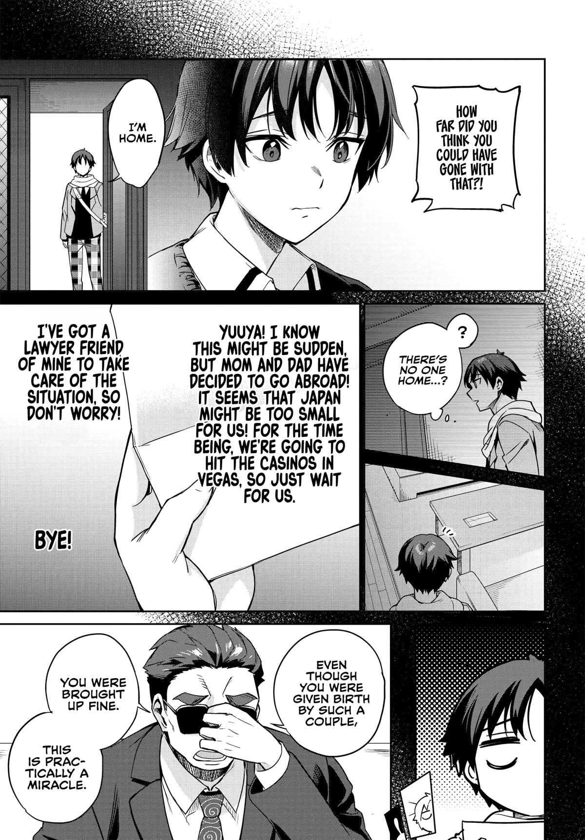 I’m Gonna Live with You Not Because My Parents Left Me Their Debt But Because I Like You chapter 1 page 8