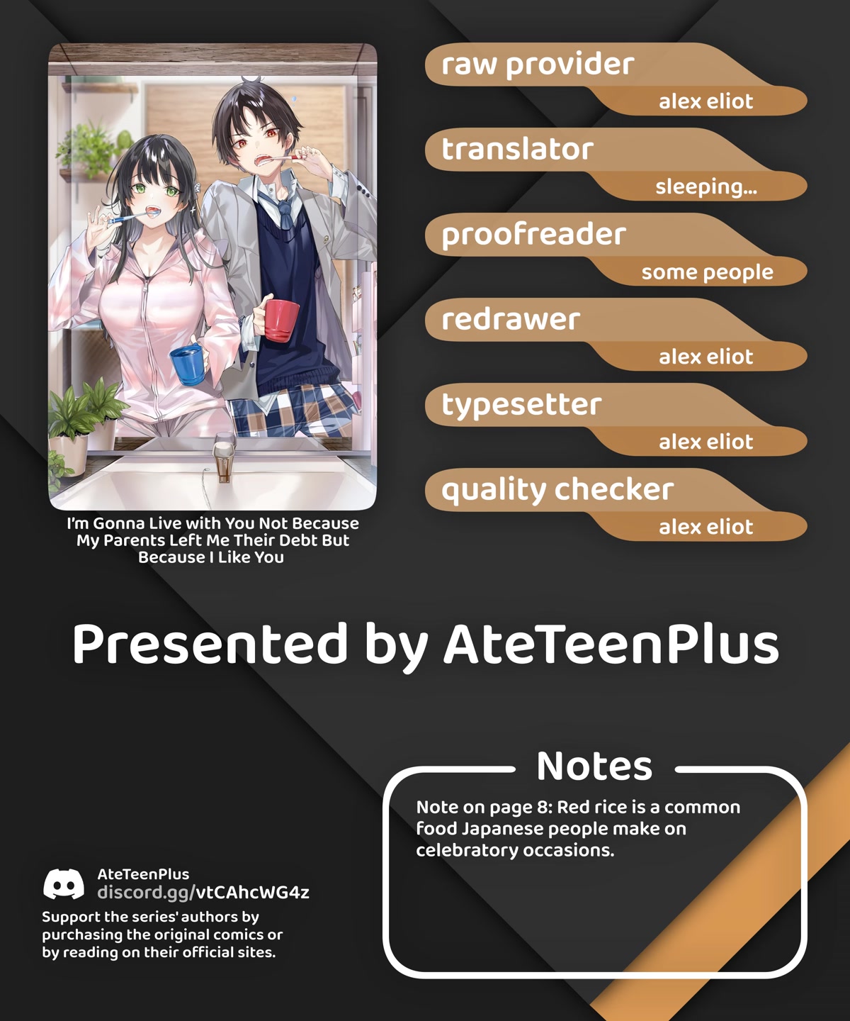 I’m Gonna Live with You Not Because My Parents Left Me Their Debt But Because I Like You chapter 2 page 14