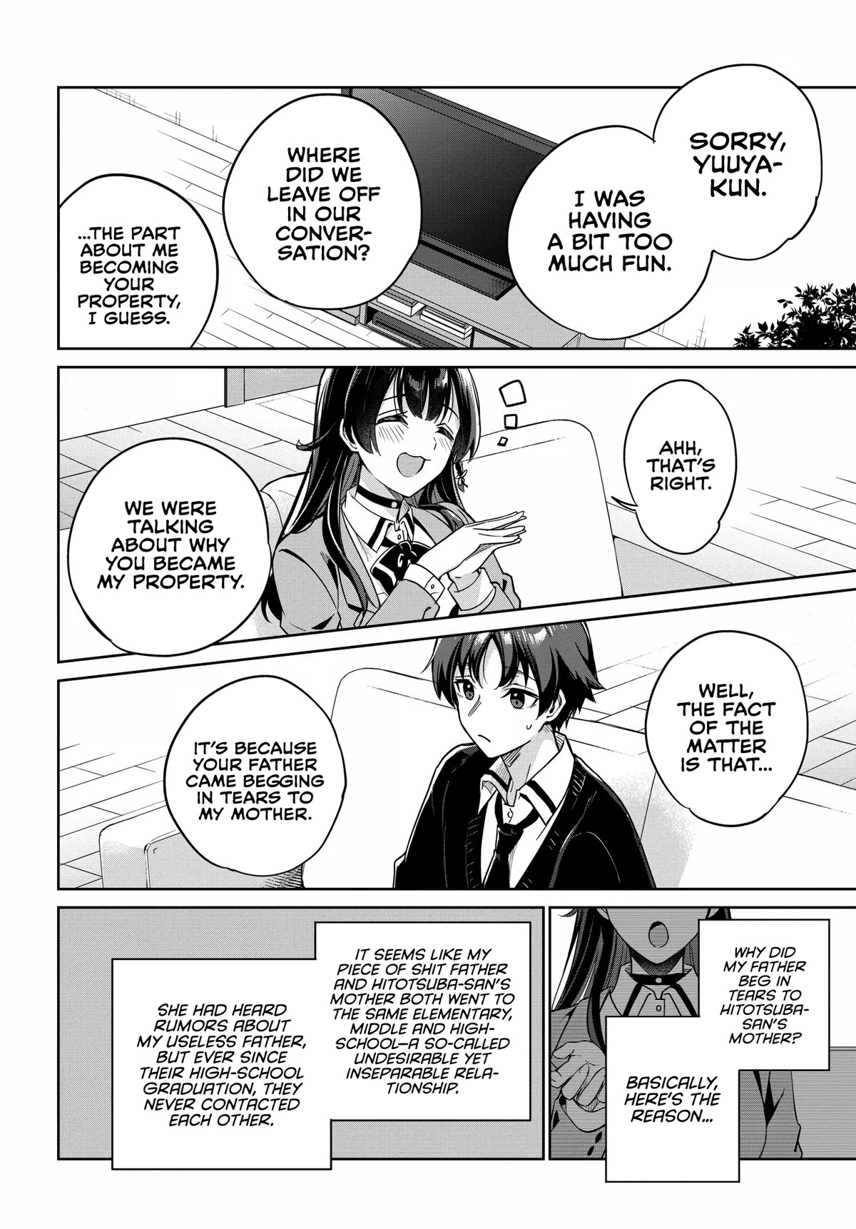 I’m Gonna Live with You Not Because My Parents Left Me Their Debt But Because I Like You chapter 2 page 4