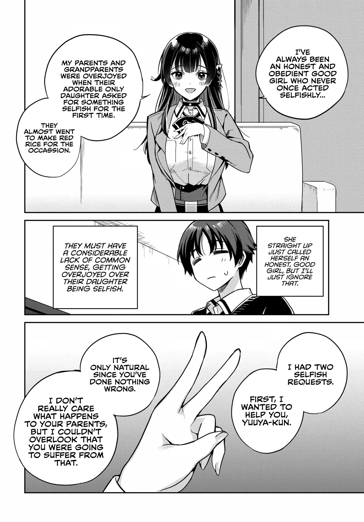 I’m Gonna Live with You Not Because My Parents Left Me Their Debt But Because I Like You chapter 2 page 8