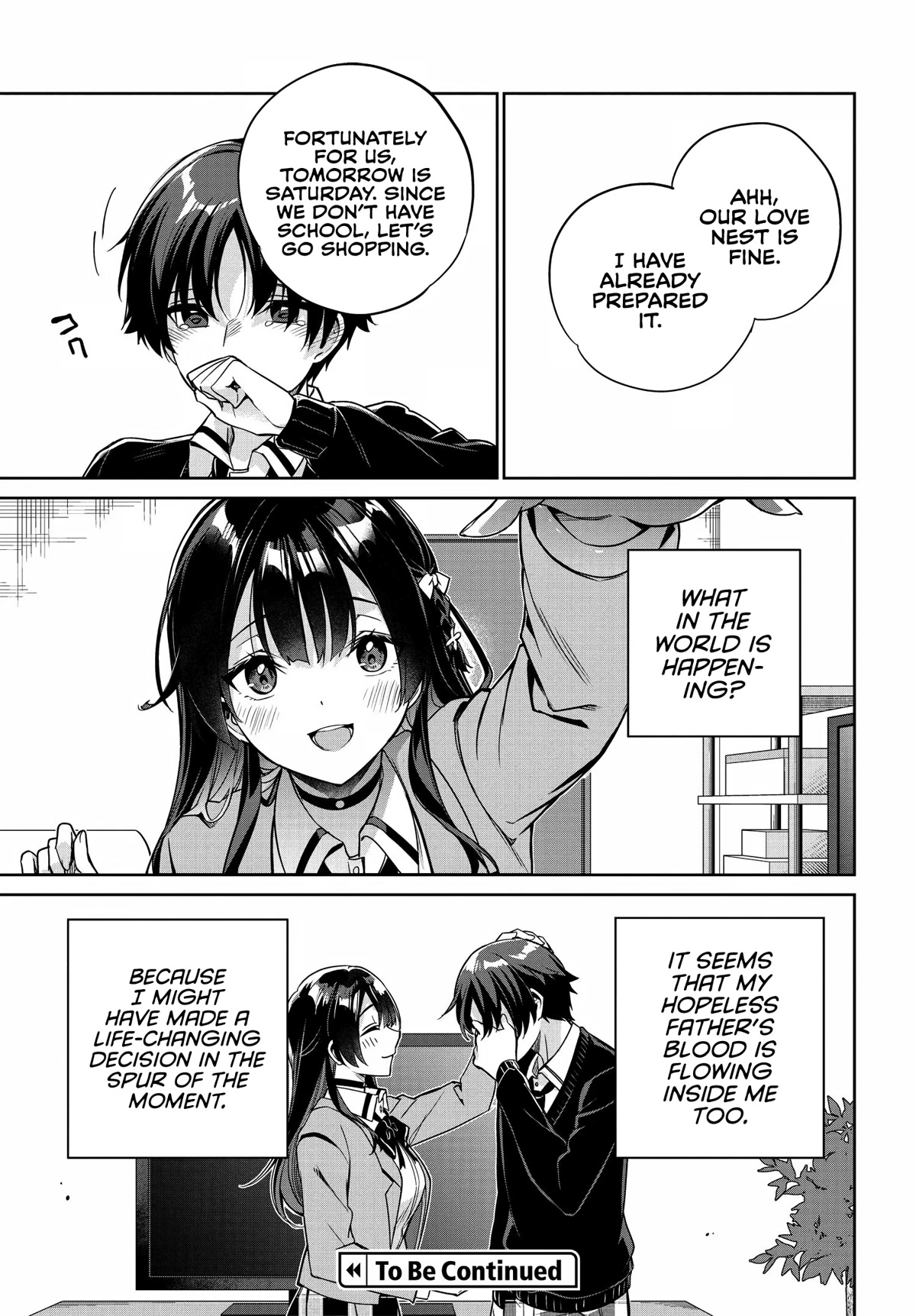 I’m Gonna Live with You Not Because My Parents Left Me Their Debt But Because I Like You chapter 3 page 10