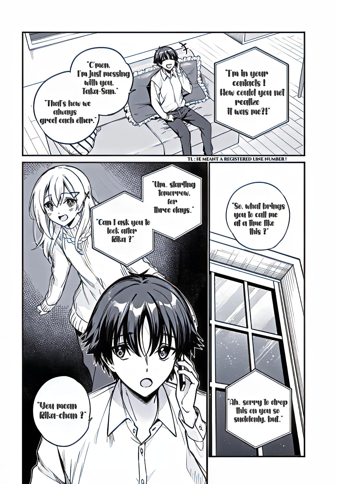 I’m Gonna Live with You Not Because My Parents Left Me Their Debt But Because I Like You chapter 37 page 3