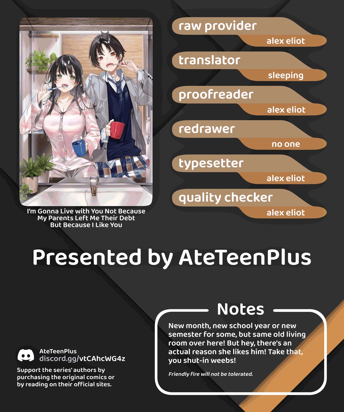 I’m Gonna Live with You Not Because My Parents Left Me Their Debt But Because I Like You chapter 4 page 19