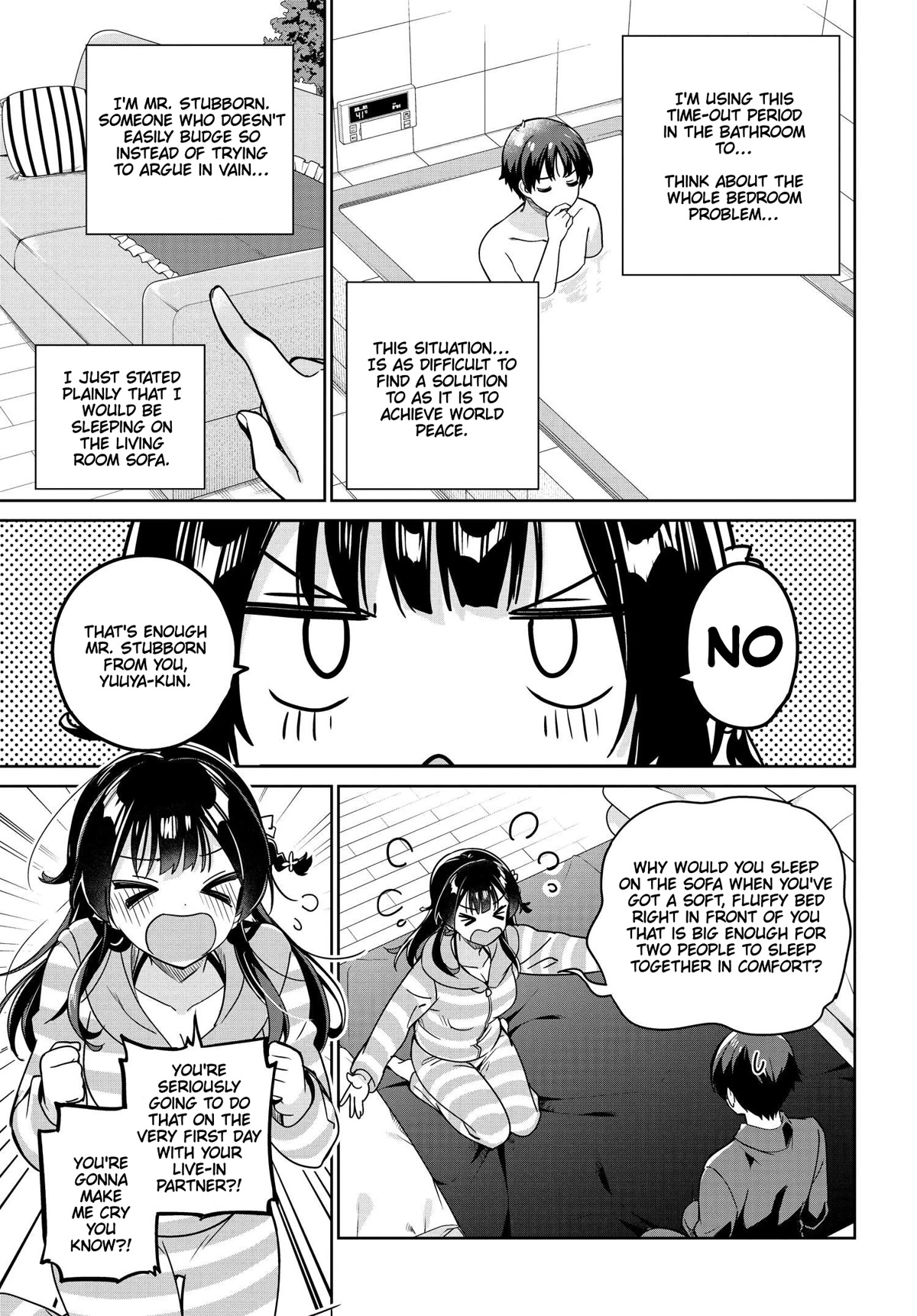 I’m Gonna Live with You Not Because My Parents Left Me Their Debt But Because I Like You chapter 7 page 4