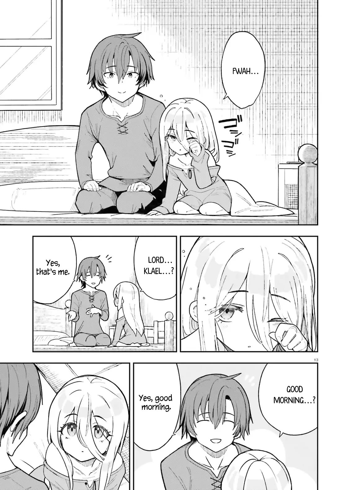 I'm Just a Mob Priest, but Since I Realized This World is an Otome Game, I'll Train the Heroine chapter 2 page 13