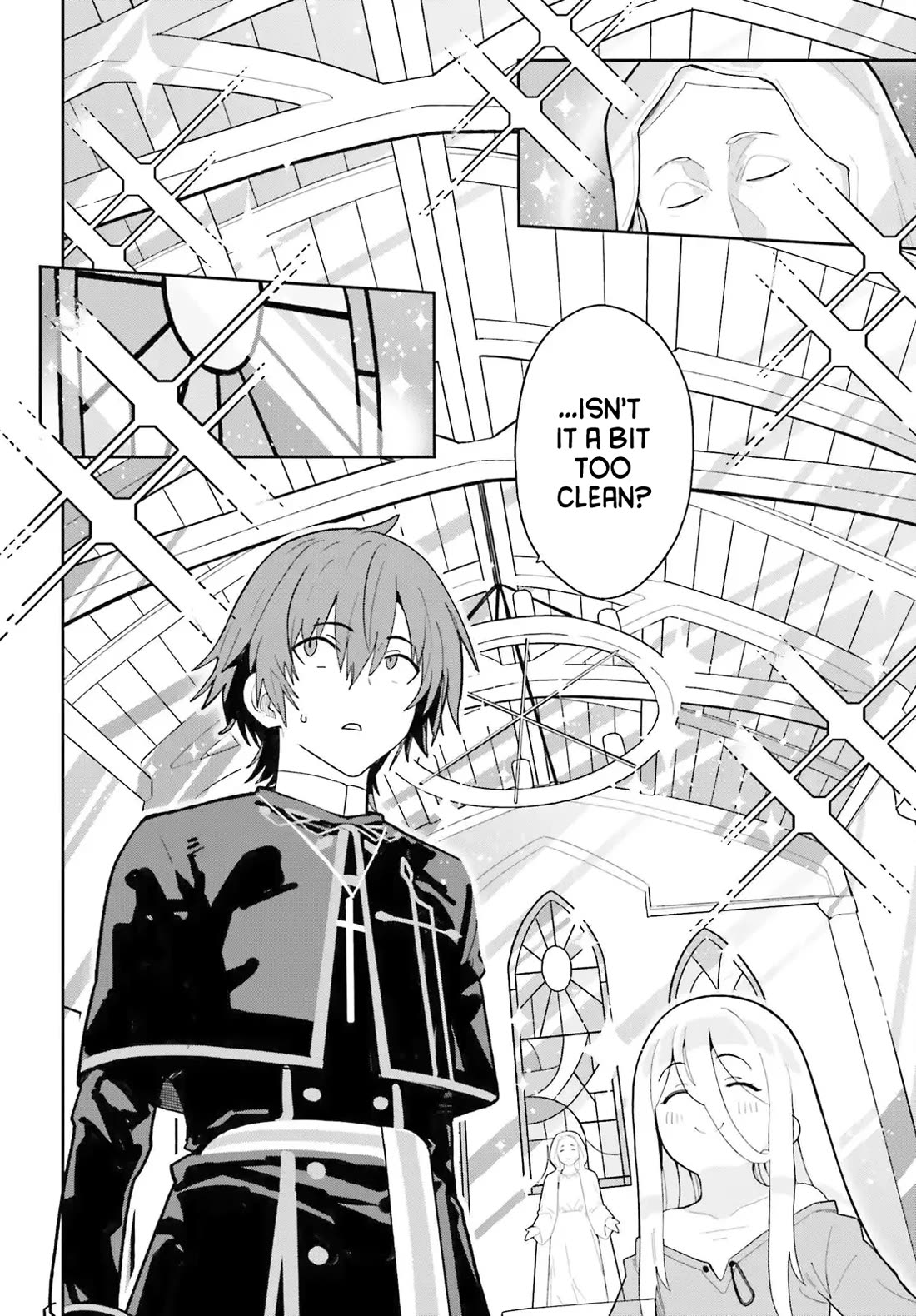 I'm Just a Mob Priest, but Since I Realized This World is an Otome Game, I'll Train the Heroine chapter 2 page 26