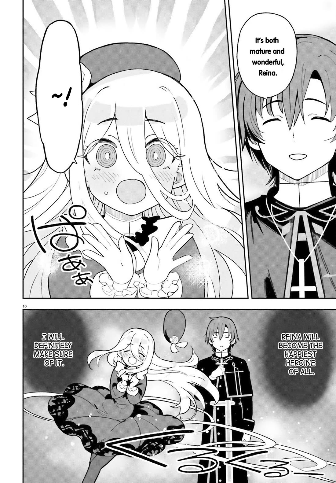 I'm Just a Mob Priest, but Since I Realized This World is an Otome Game, I'll Train the Heroine chapter 4 page 10