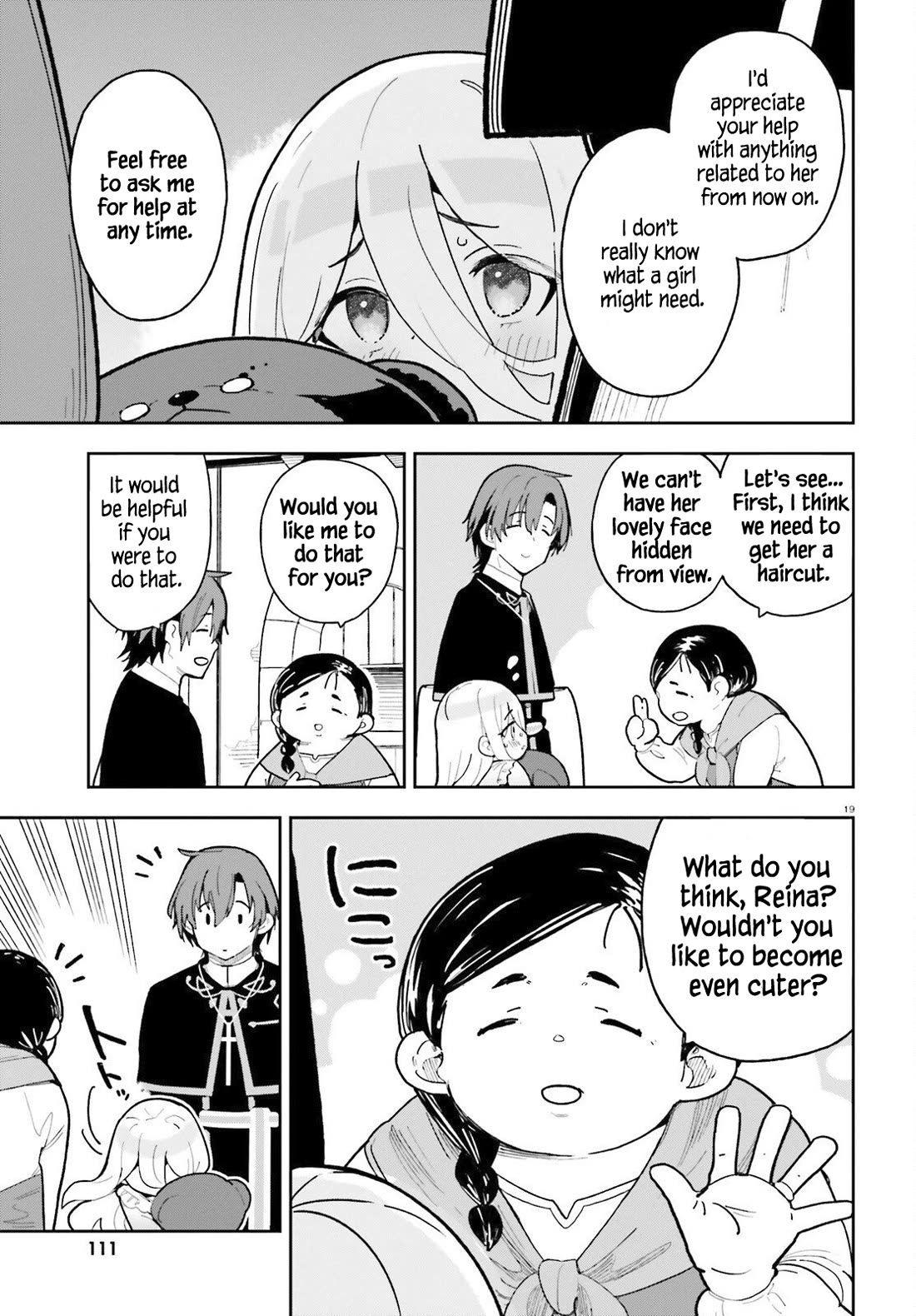 I'm Just a Mob Priest, but Since I Realized This World is an Otome Game, I'll Train the Heroine chapter 4 page 19