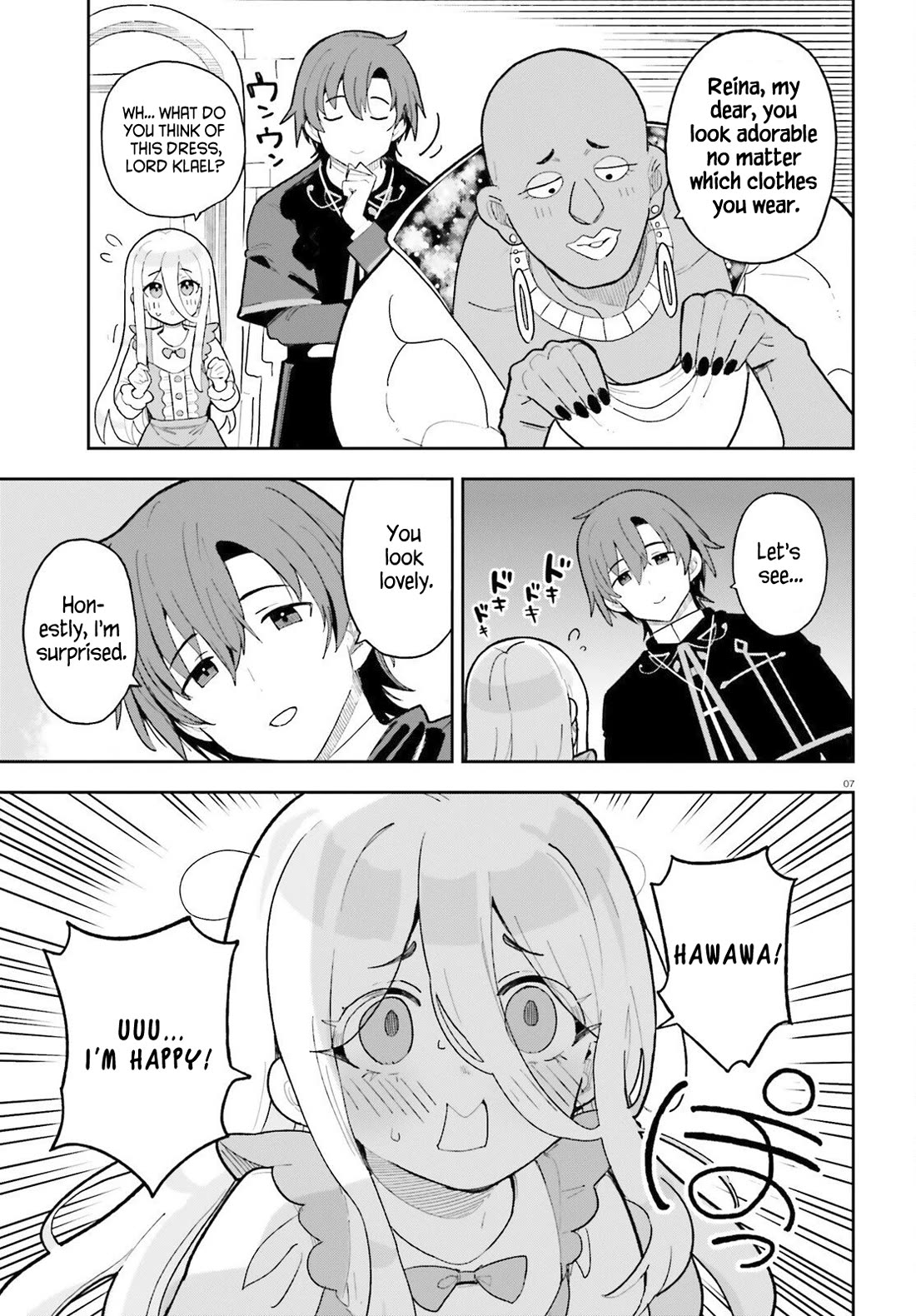 I'm Just a Mob Priest, but Since I Realized This World is an Otome Game, I'll Train the Heroine chapter 4 page 7