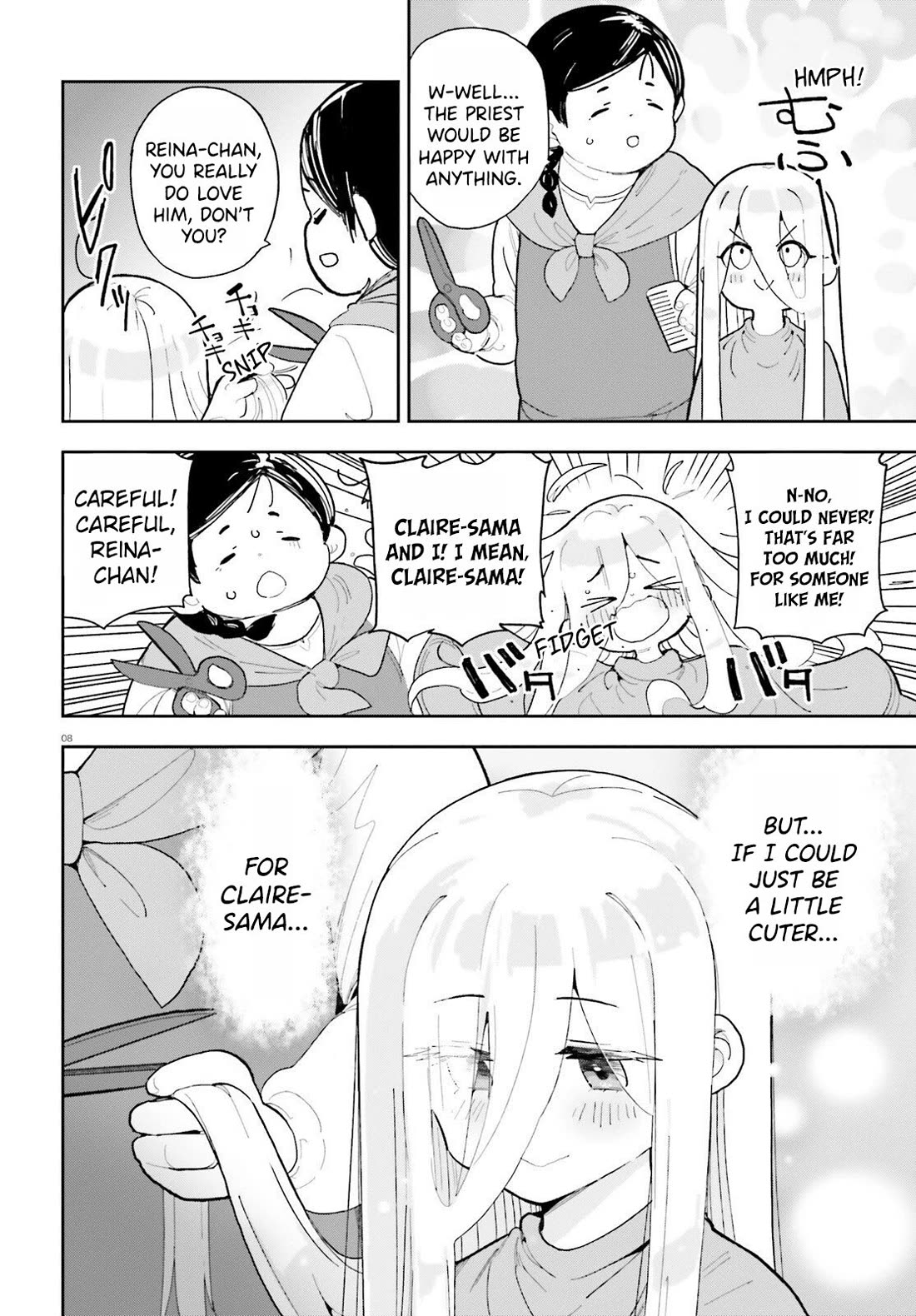 I'm Just a Mob Priest, but Since I Realized This World is an Otome Game, I'll Train the Heroine chapter 5 page 9
