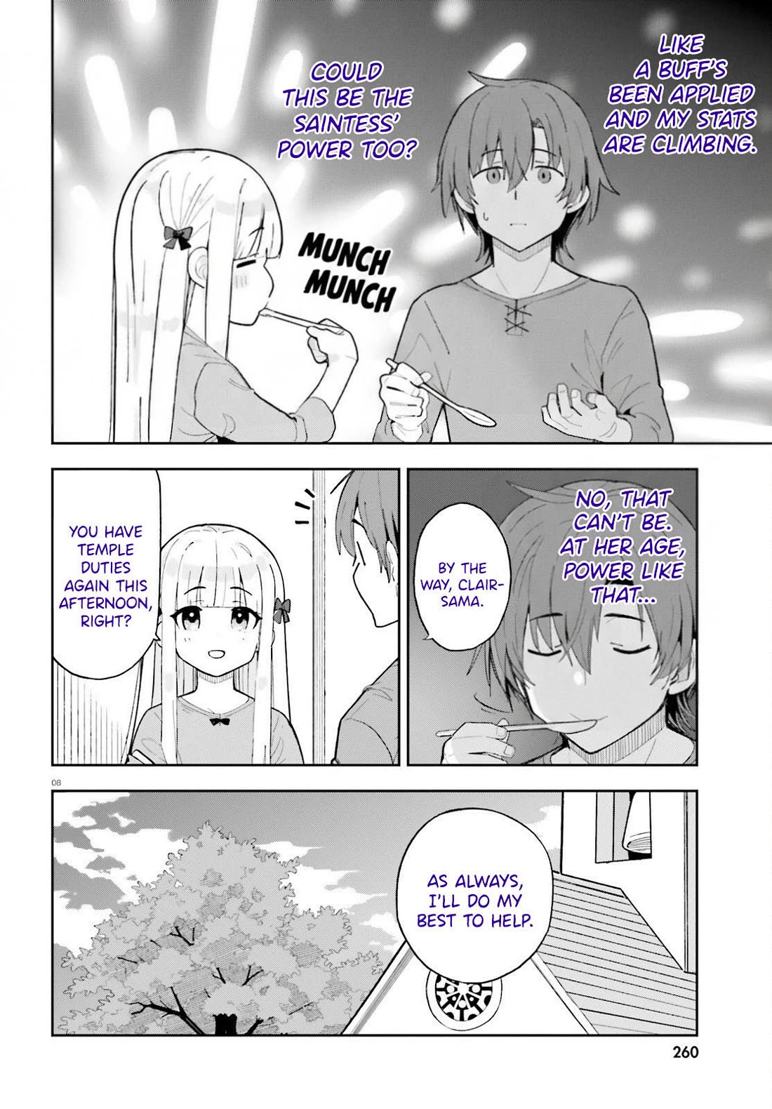 I'm Just a Mob Priest, but Since I Realized This World is an Otome Game, I'll Train the Heroine chapter 6 page 8