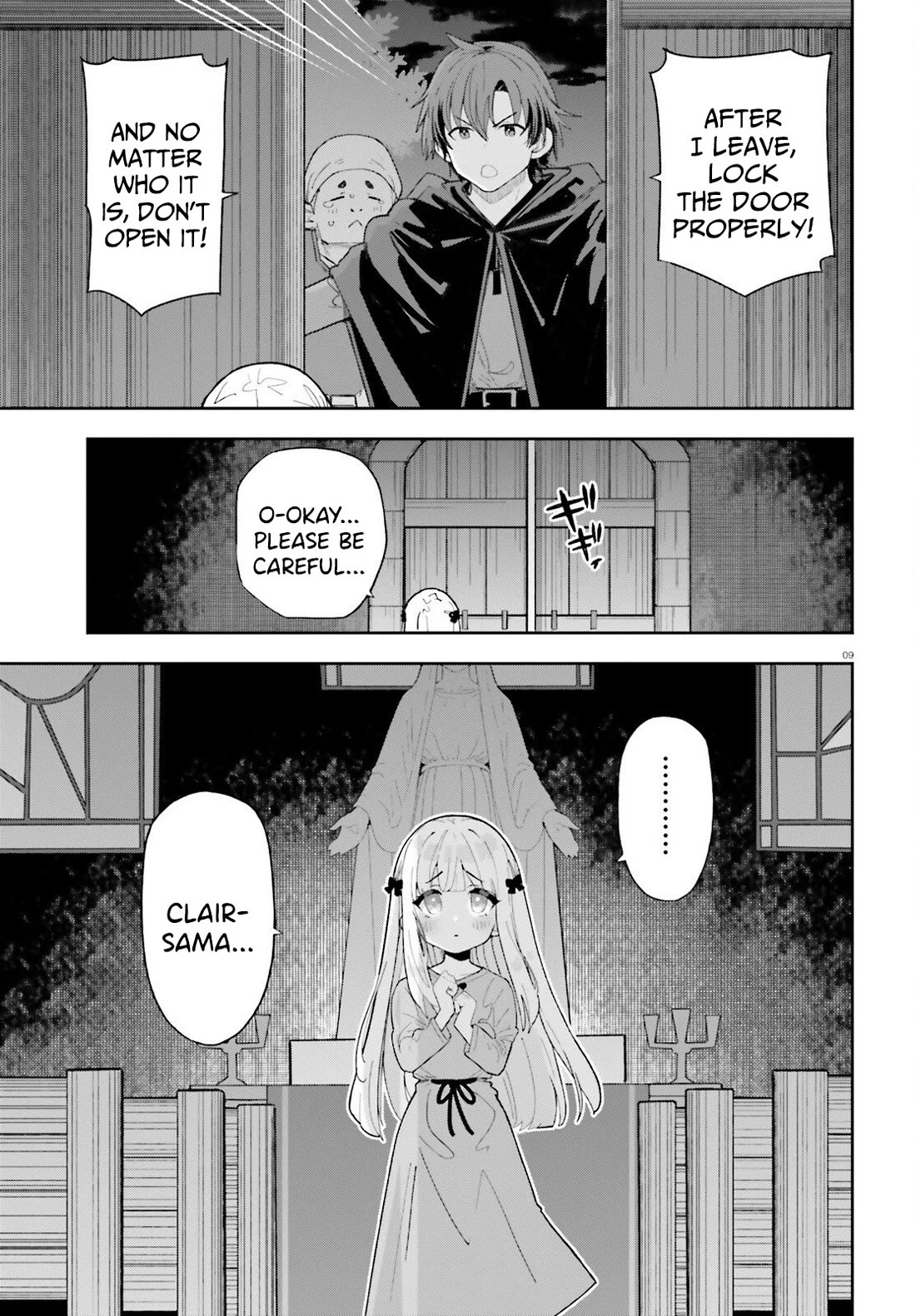 I'm Just a Mob Priest, but Since I Realized This World is an Otome Game, I'll Train the Heroine chapter 7 page 10