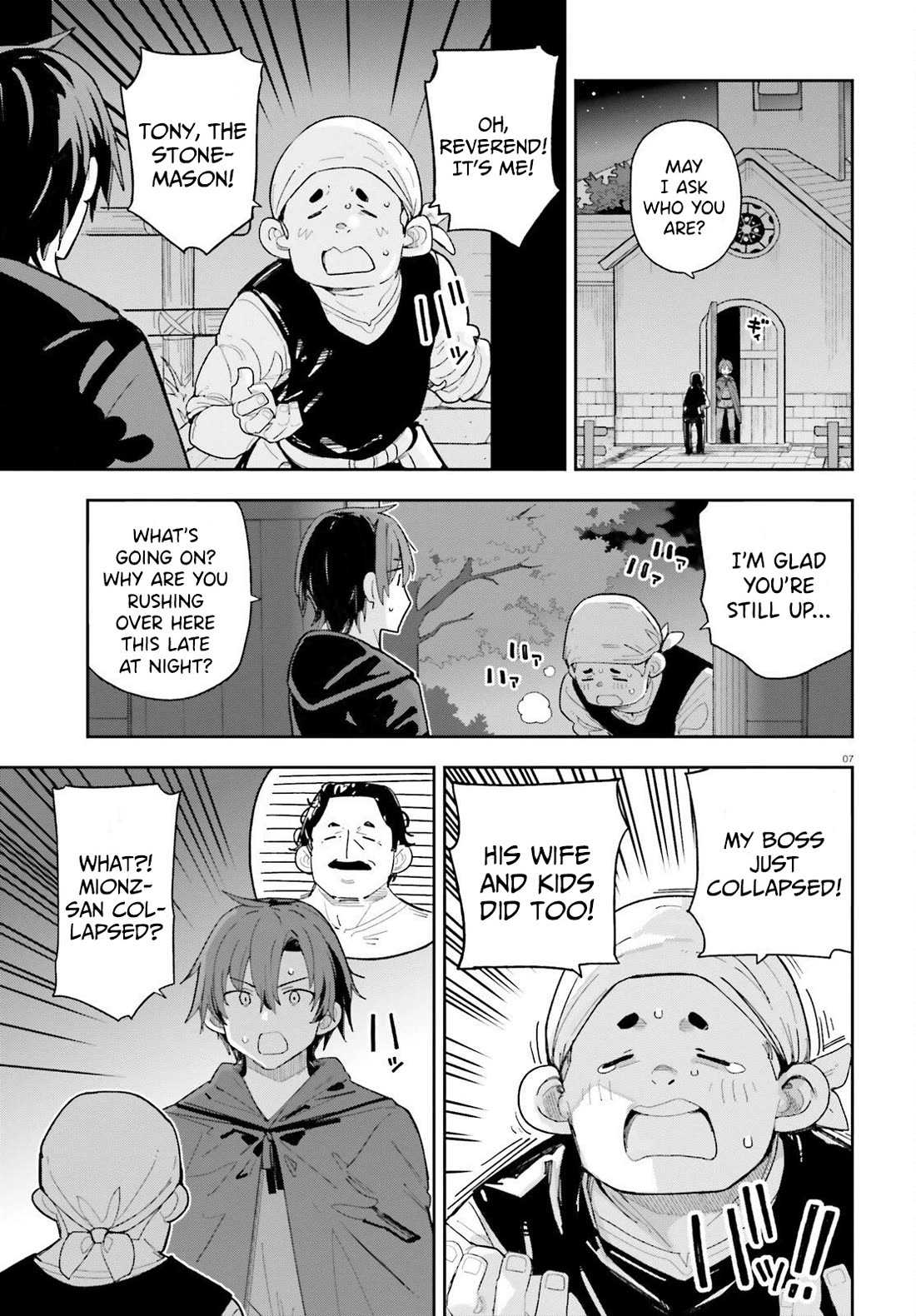 I'm Just a Mob Priest, but Since I Realized This World is an Otome Game, I'll Train the Heroine chapter 7 page 8