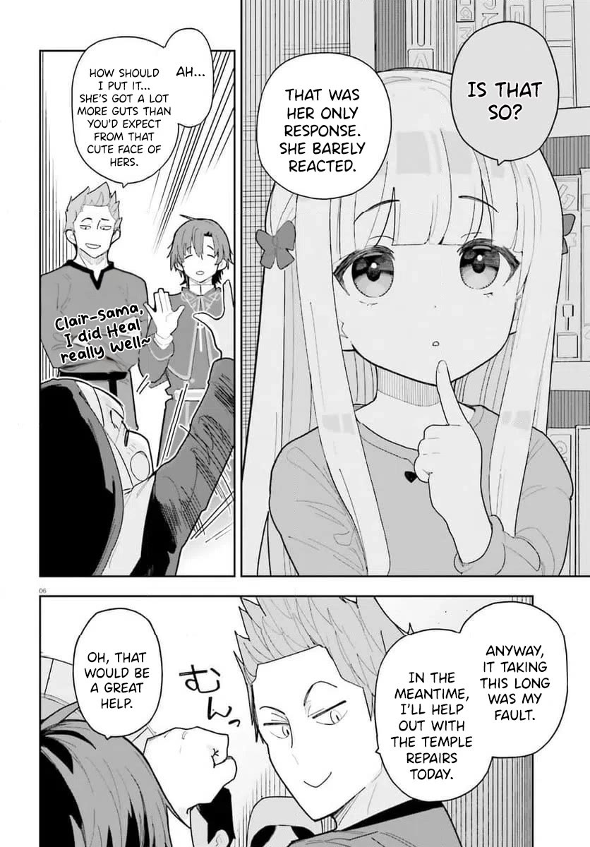 I'm Just a Mob Priest, but Since I Realized This World is an Otome Game, I'll Train the Heroine chapter 9 page 7