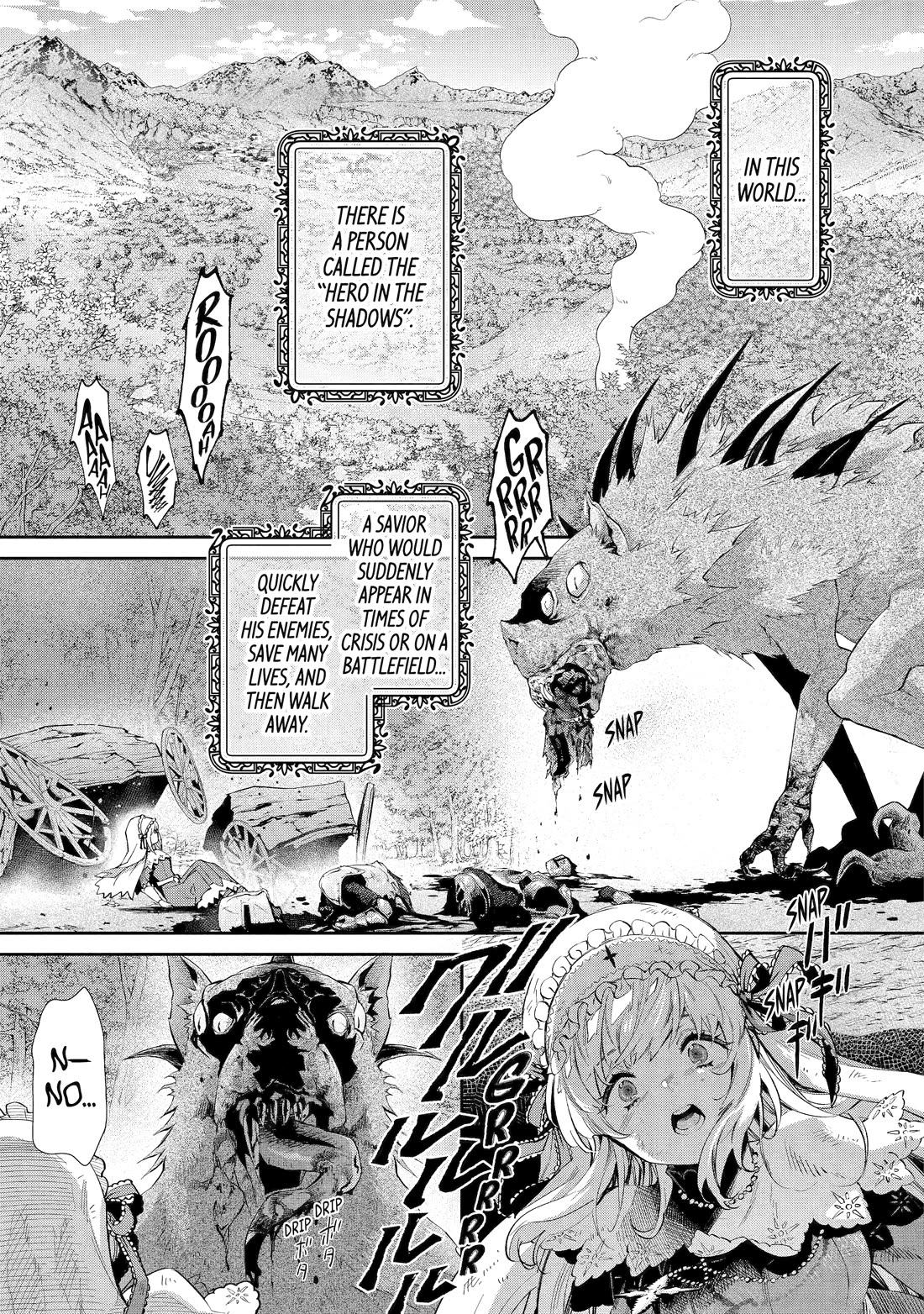 I’m No Hero of the Shadows! chapter 1 page 1