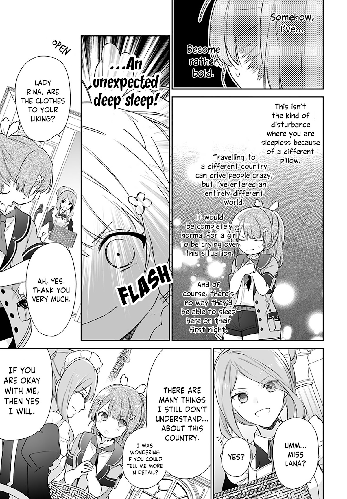 I'm Not the Saint, so I'll Just Leisurely Make Food at the Royal Palace chapter 1.2 page 2