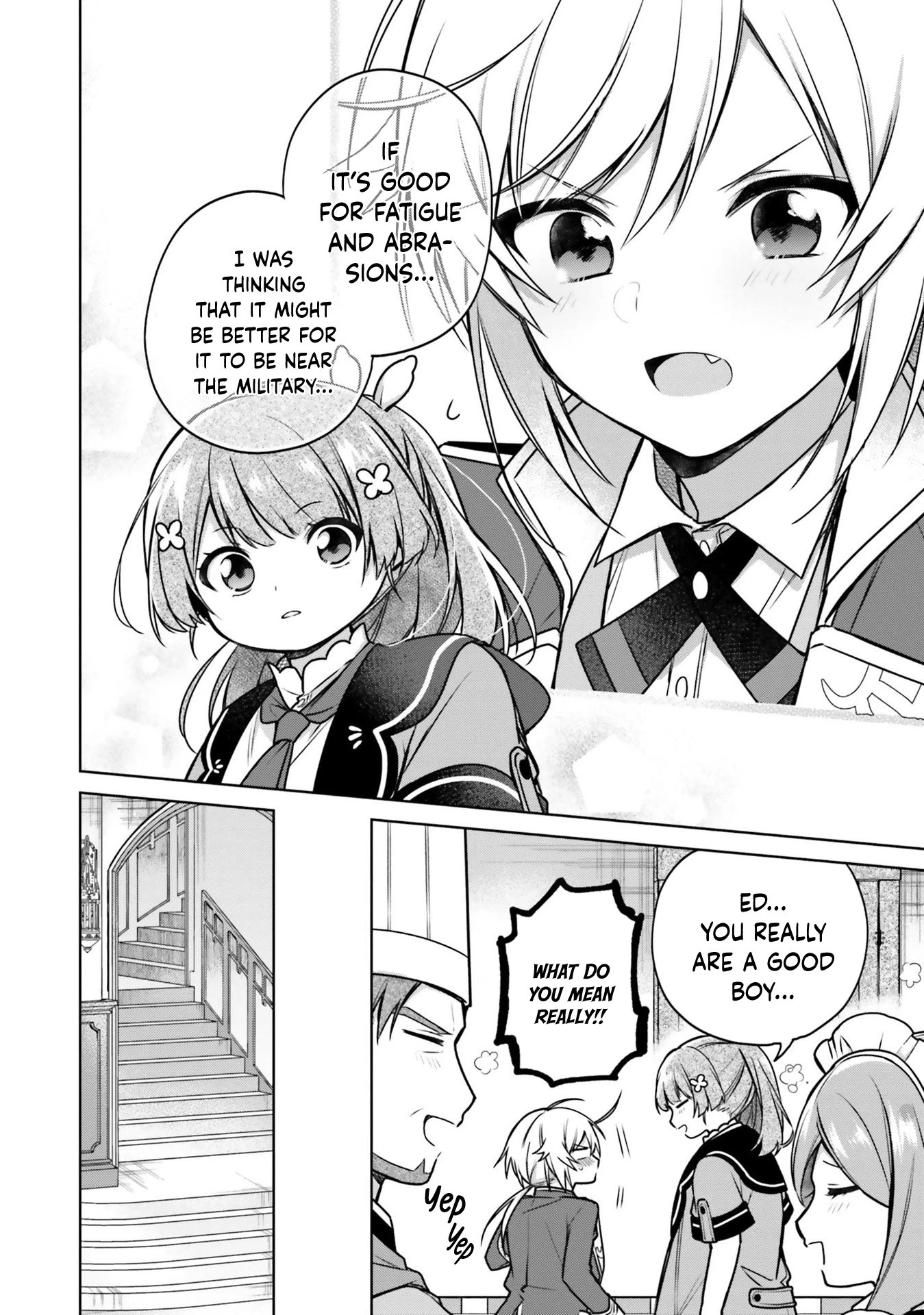 I'm Not the Saint, so I'll Just Leisurely Make Food at the Royal Palace chapter 10 page 10