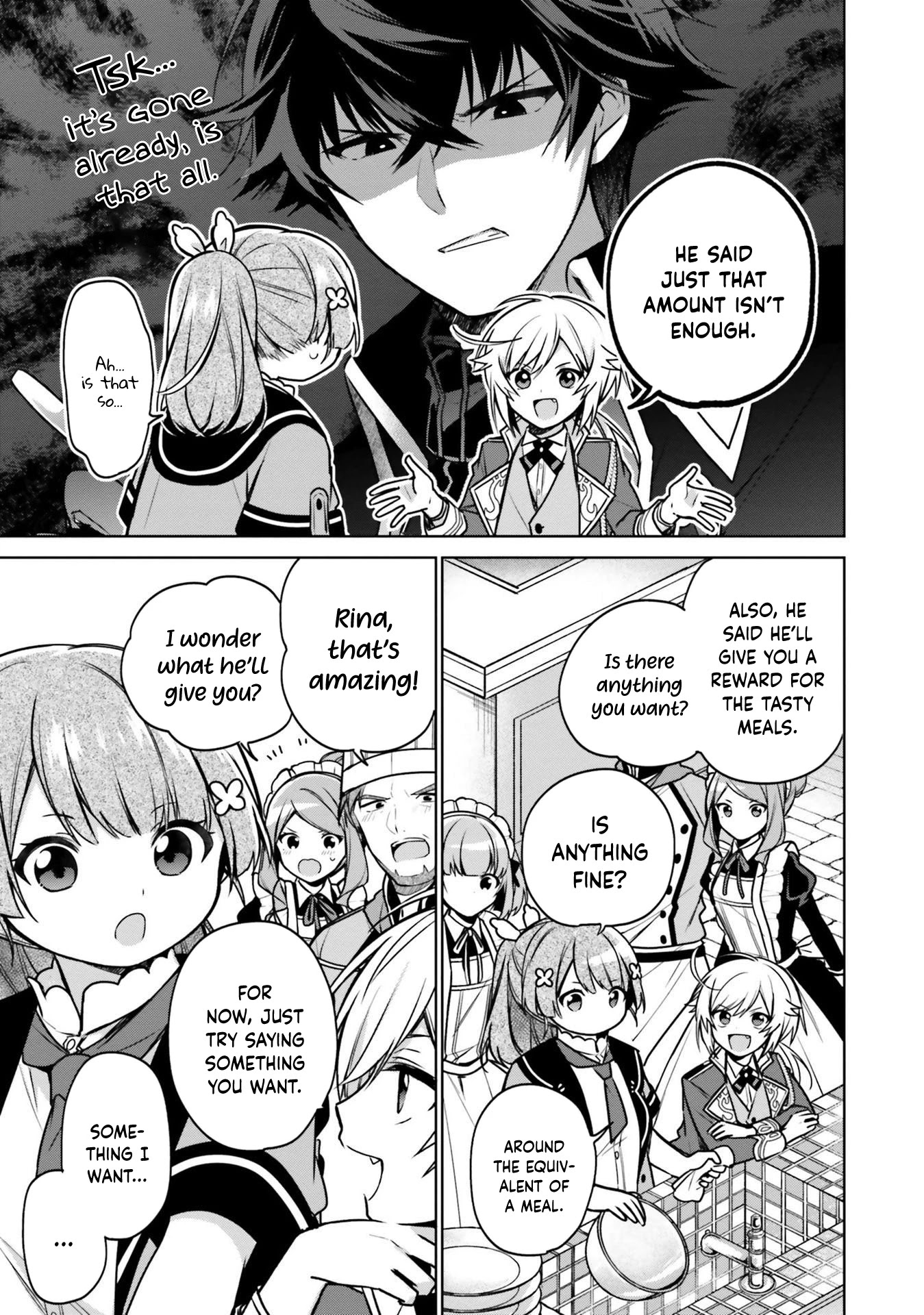 I'm Not the Saint, so I'll Just Leisurely Make Food at the Royal Palace chapter 10 page 7