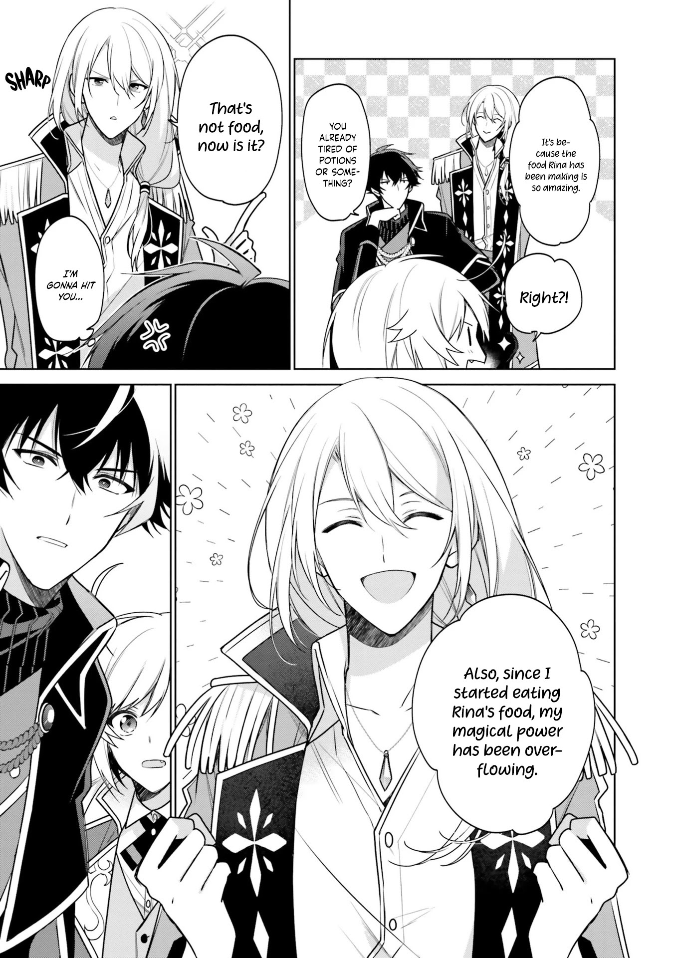 I'm Not the Saint, so I'll Just Leisurely Make Food at the Royal Palace chapter 14 page 11