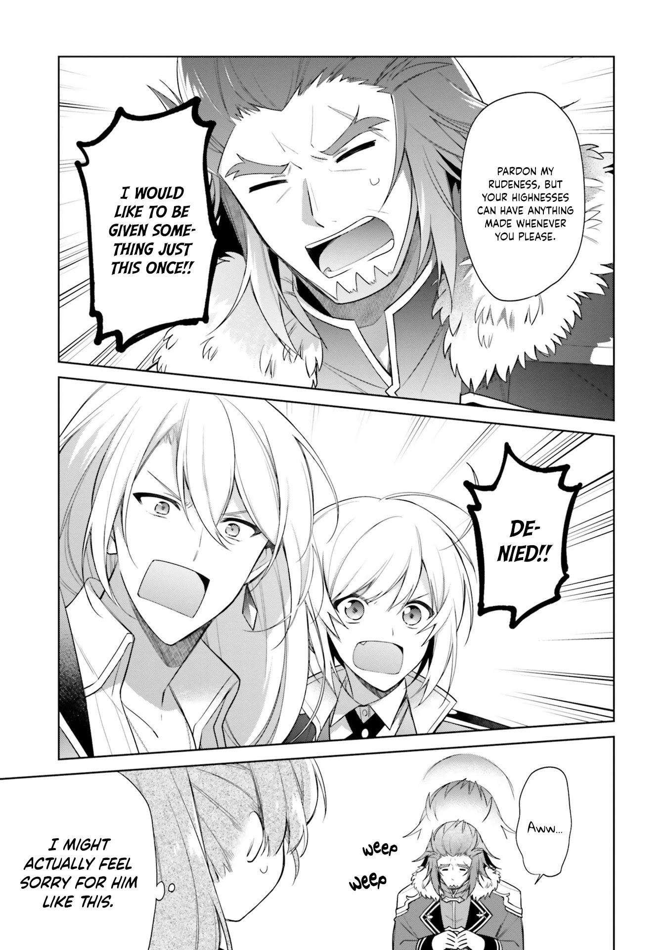 I'm Not the Saint, so I'll Just Leisurely Make Food at the Royal Palace chapter 14 page 21