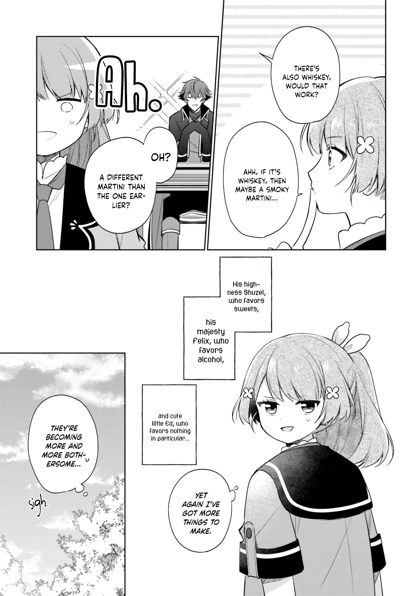 I'm Not the Saint, so I'll Just Leisurely Make Food at the Royal Palace chapter 14 page 23