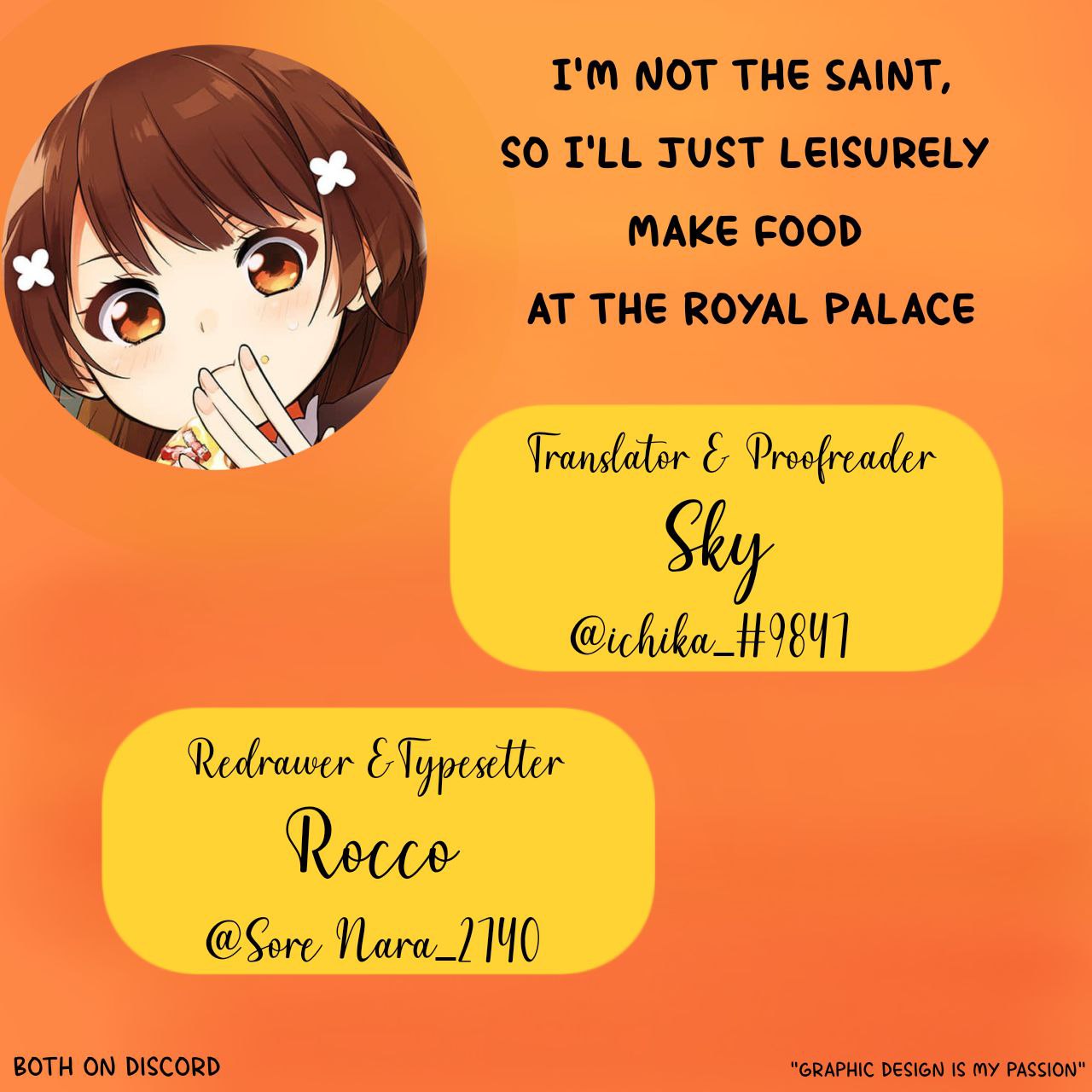 I'm Not the Saint, so I'll Just Leisurely Make Food at the Royal Palace chapter 15.1 page 11