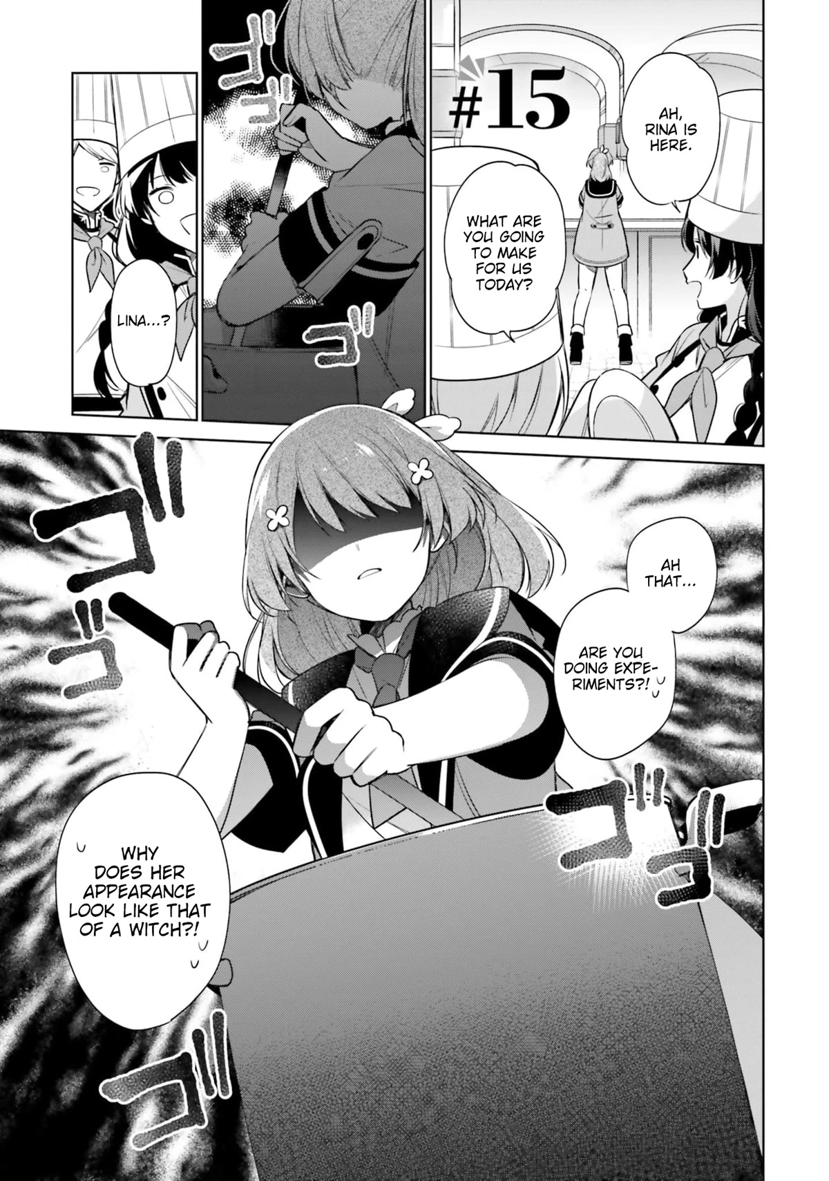 I'm Not the Saint, so I'll Just Leisurely Make Food at the Royal Palace chapter 15.1 page 2