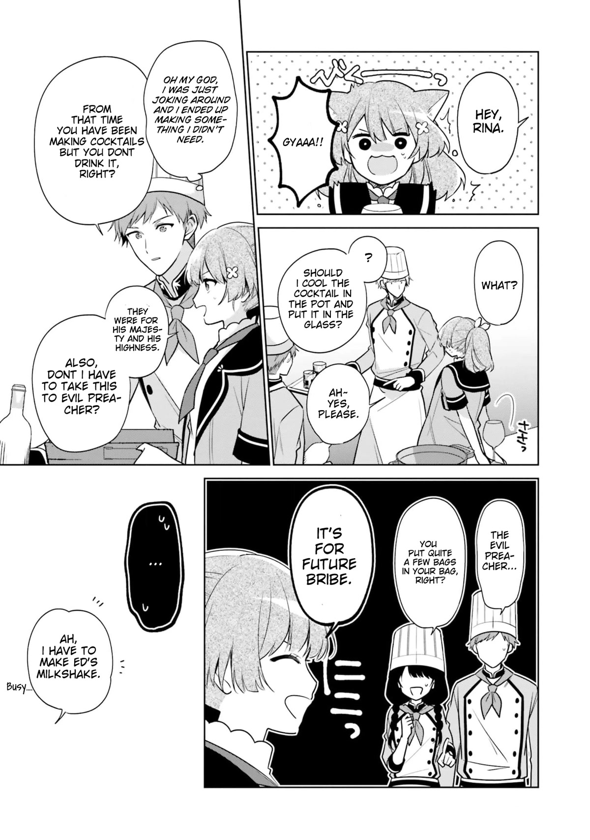 I'm Not the Saint, so I'll Just Leisurely Make Food at the Royal Palace chapter 15.1 page 6