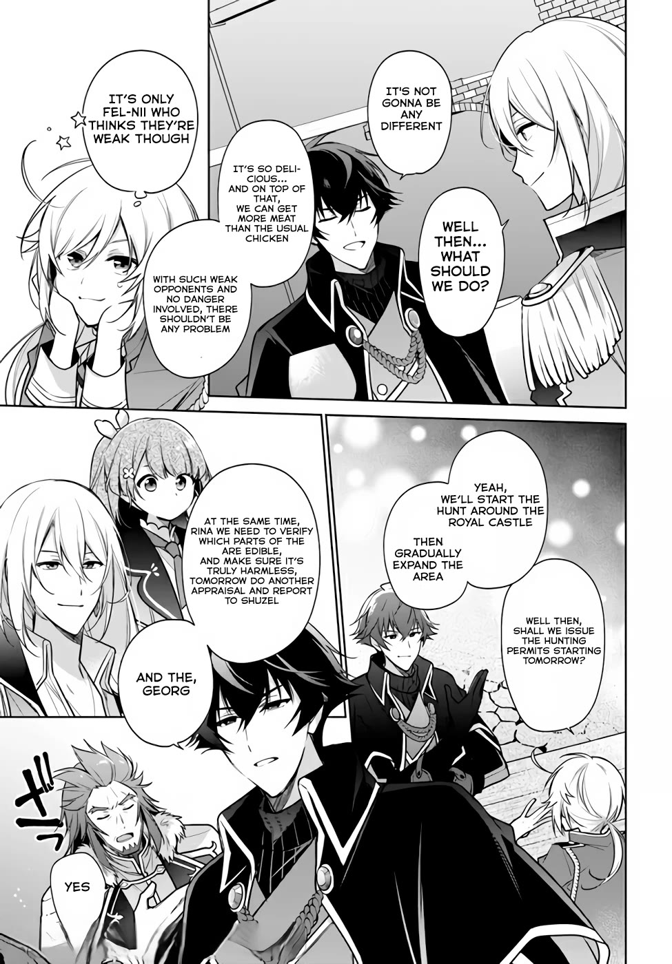 I'm Not the Saint, so I'll Just Leisurely Make Food at the Royal Palace chapter 16.3 page 12