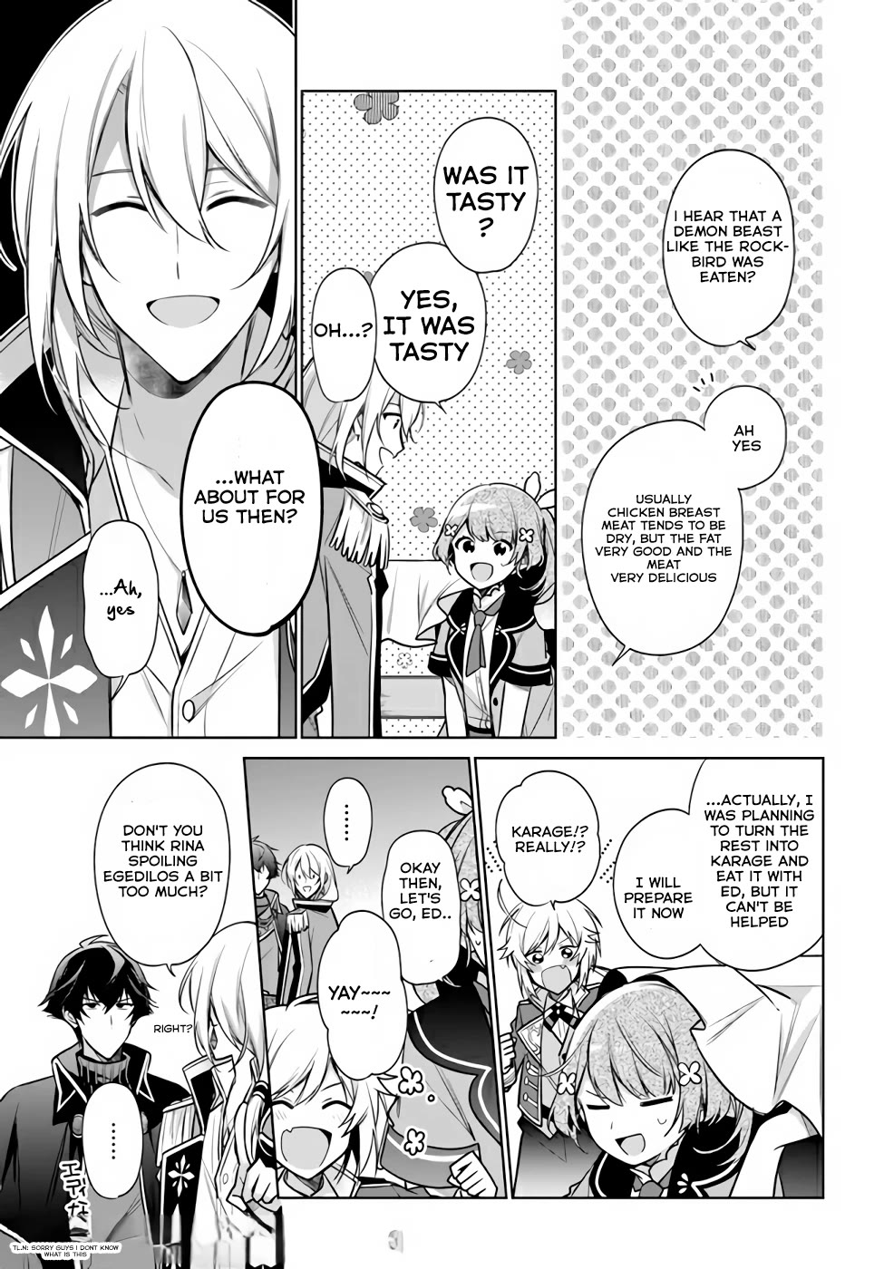 I'm Not the Saint, so I'll Just Leisurely Make Food at the Royal Palace chapter 16.3 page 6