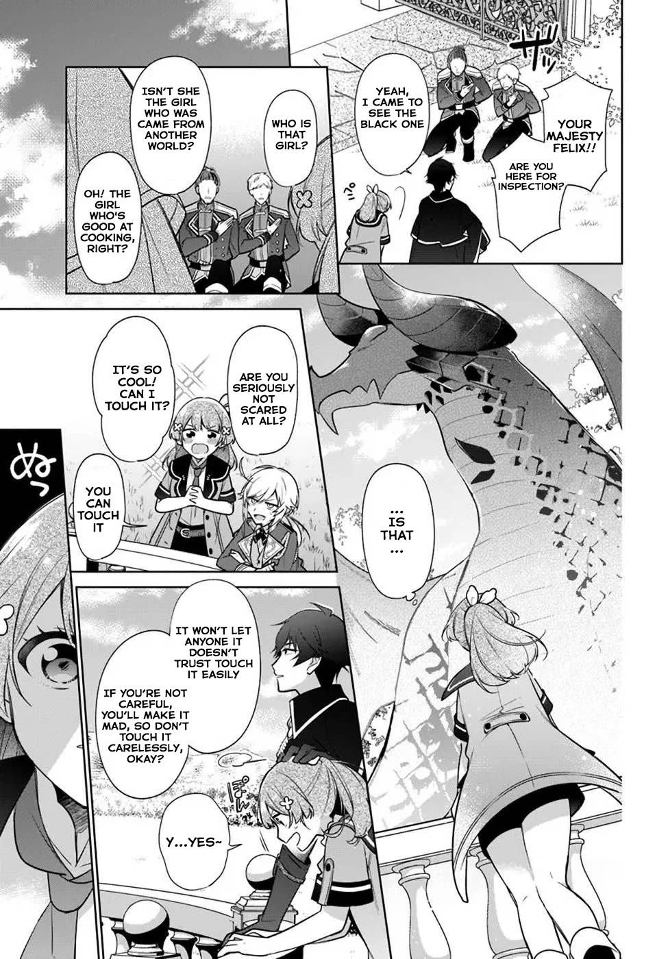 I'm Not the Saint, so I'll Just Leisurely Make Food at the Royal Palace chapter 17.2 page 8