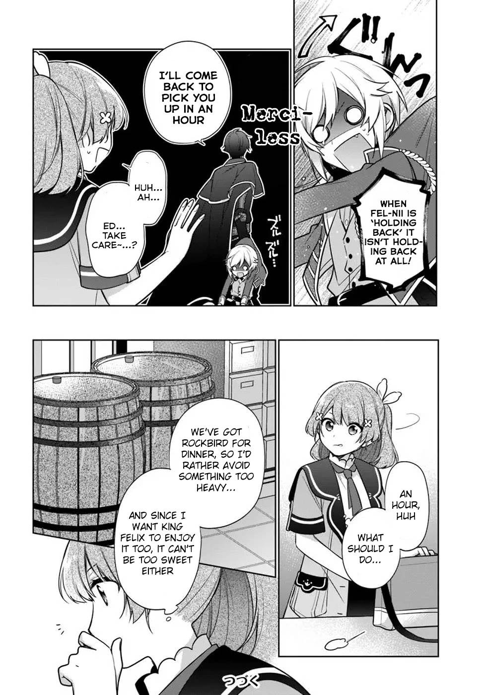 I'm Not the Saint, so I'll Just Leisurely Make Food at the Royal Palace chapter 18.2 page 10