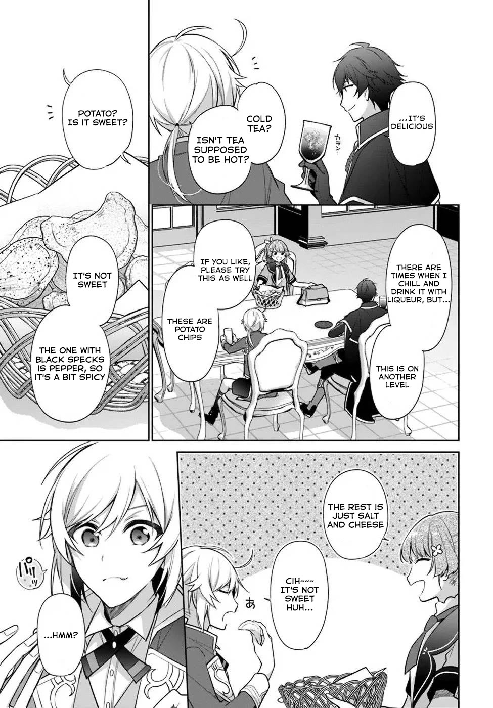 I'm Not the Saint, so I'll Just Leisurely Make Food at the Royal Palace chapter 18.2 page 19