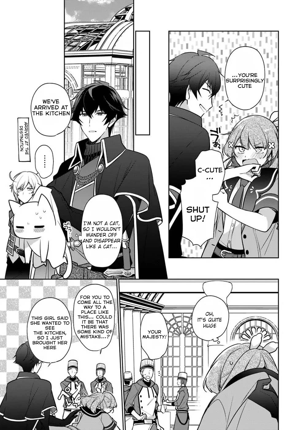 I'm Not the Saint, so I'll Just Leisurely Make Food at the Royal Palace chapter 18.2 page 7