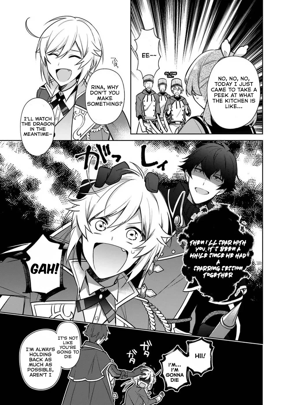 I'm Not the Saint, so I'll Just Leisurely Make Food at the Royal Palace chapter 18.2 page 9