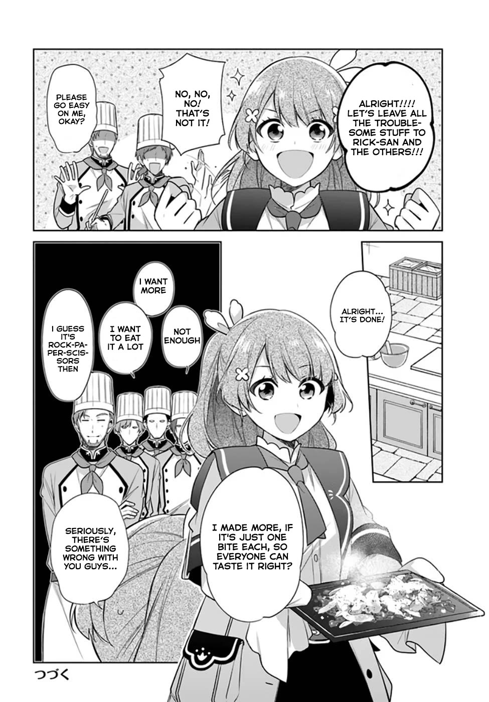 I'm Not the Saint, so I'll Just Leisurely Make Food at the Royal Palace chapter 19 page 20