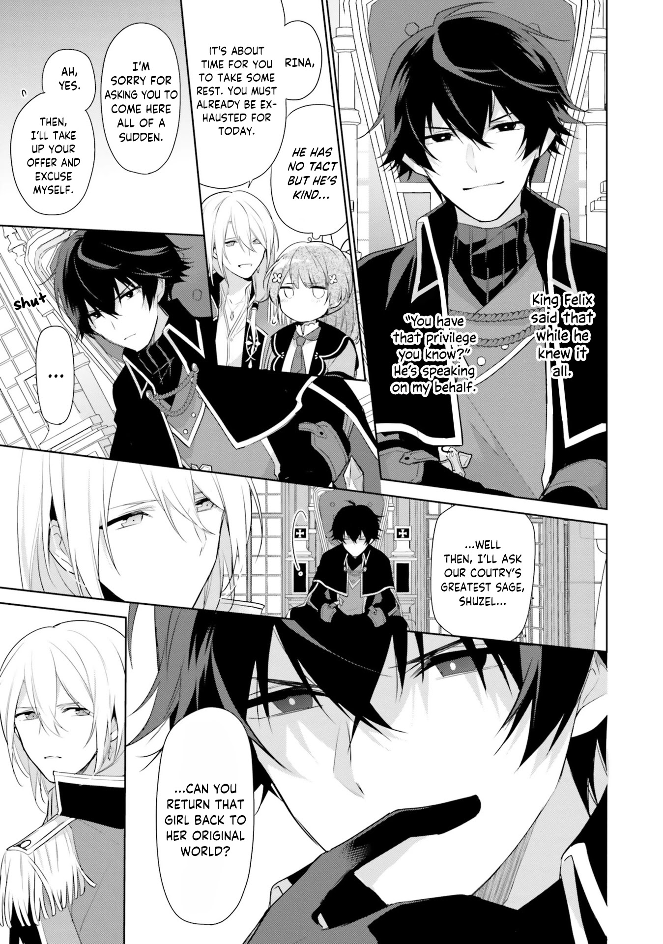 I'm Not the Saint, so I'll Just Leisurely Make Food at the Royal Palace chapter 2 page 11